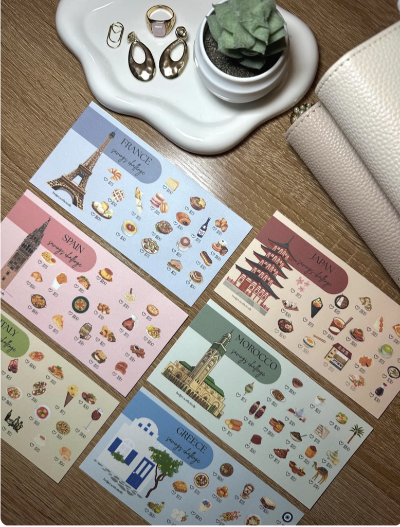 Custom Travel Savings Tracker