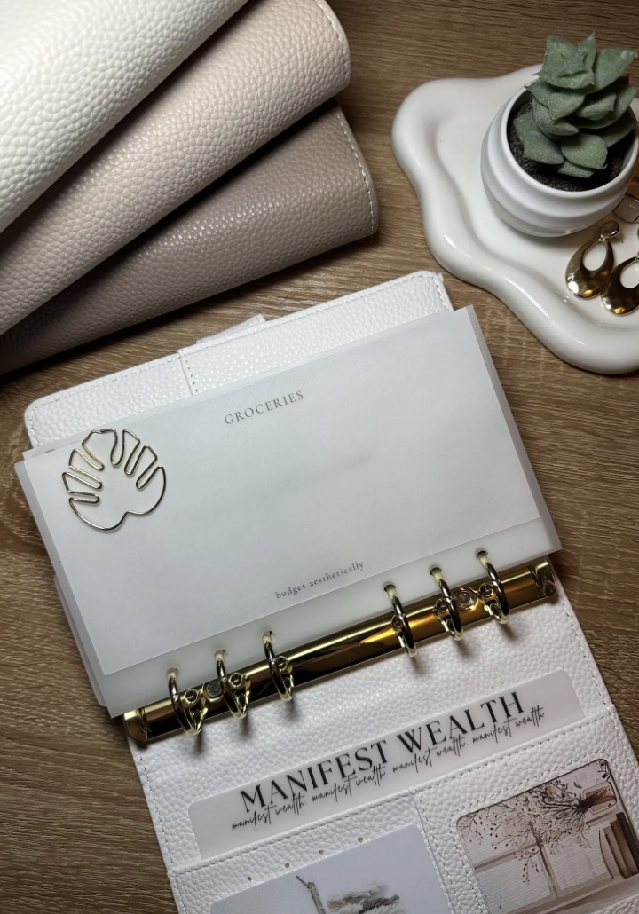 MATTE VELLUM CASH ENVELOPES - REFINED SERIF