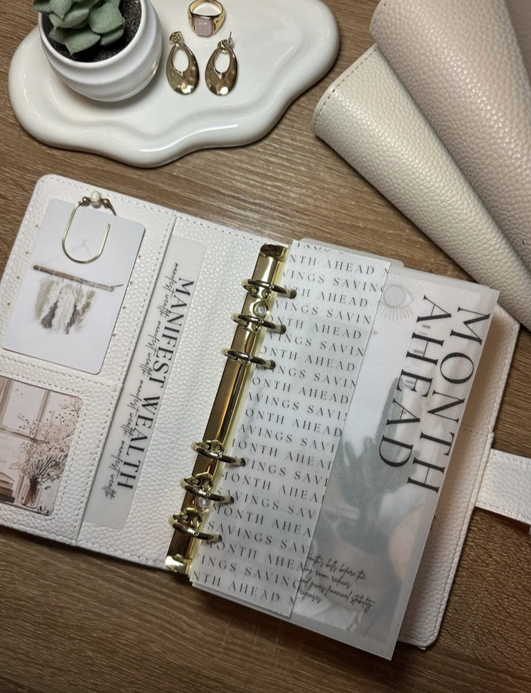 A6 BINDER BOOKMARK - SOPHISTICATED