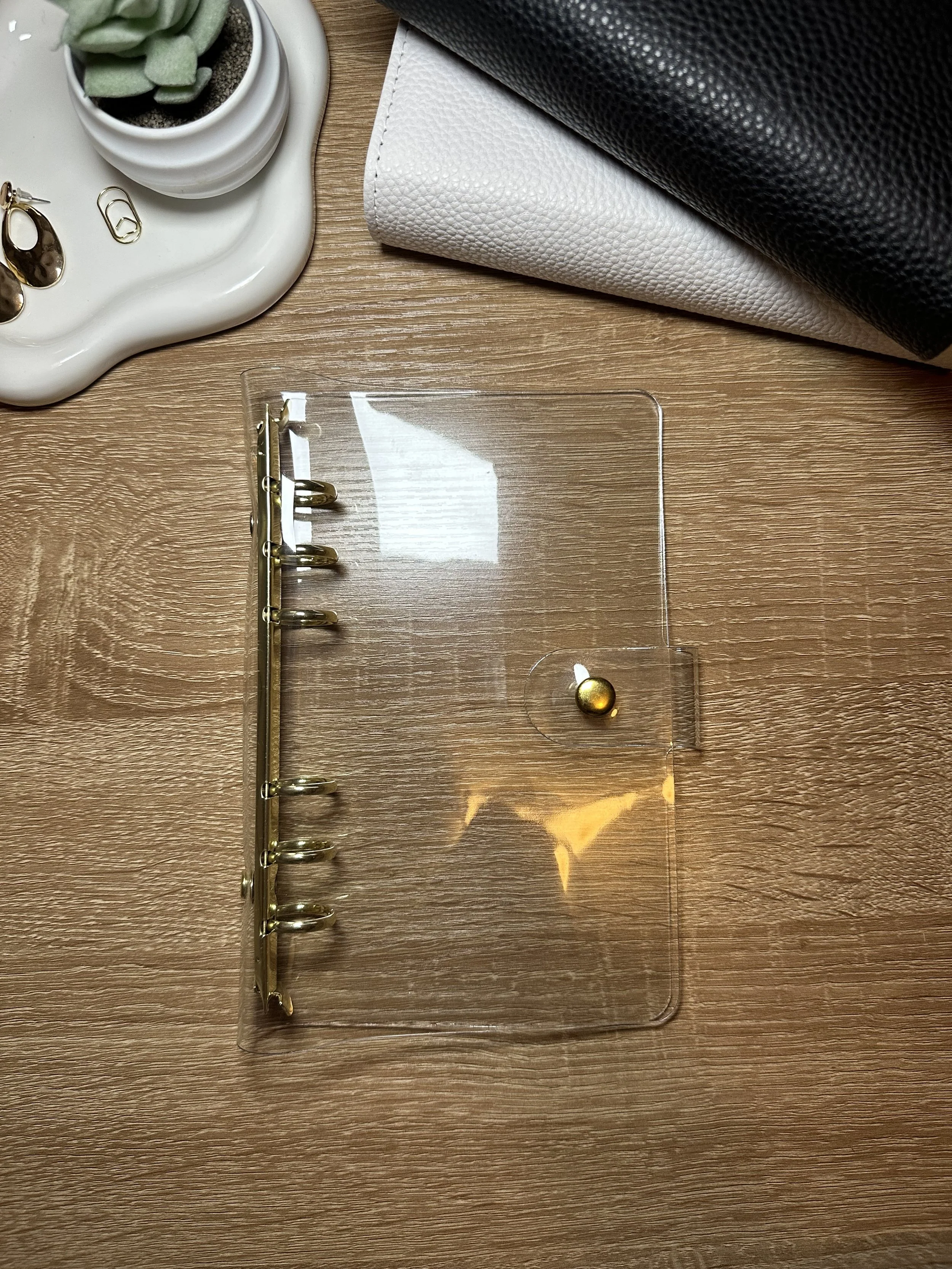 A6 PVC GOLD HARDWARE BINDER