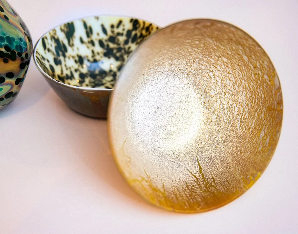 Kiln Fired Glass Bowls