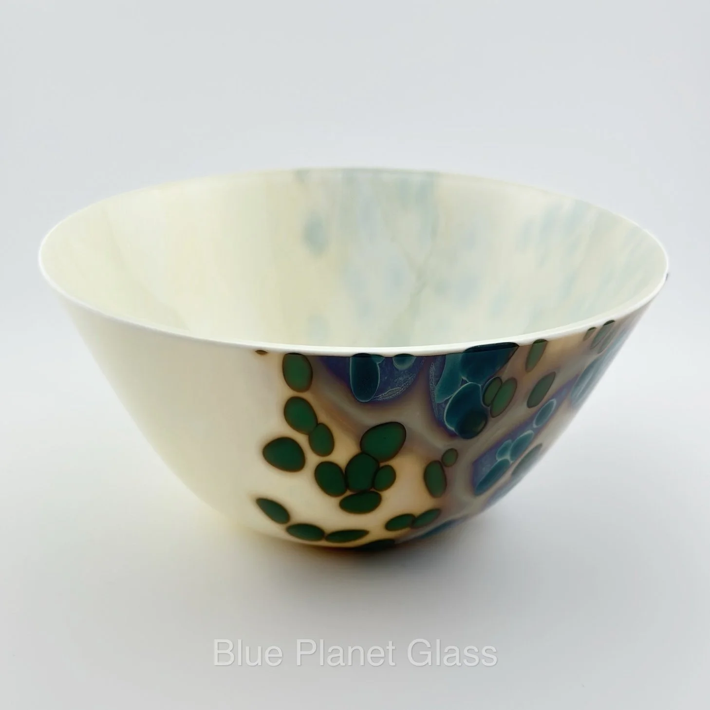 Winchester Barnacles 6.5” Kiln Fired Glass Bowl