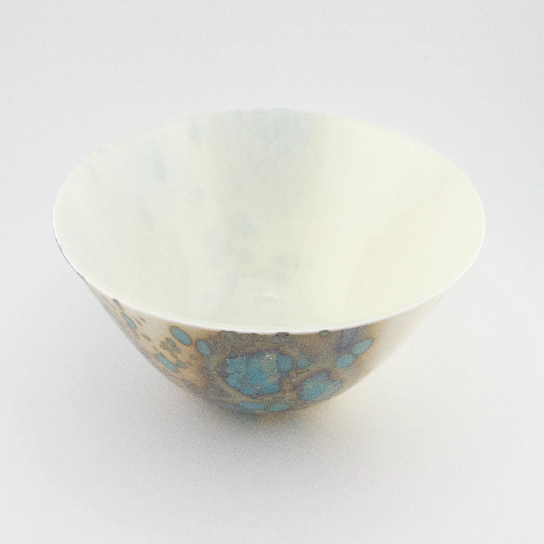 Newport 6.5” kiln fired glass bowl