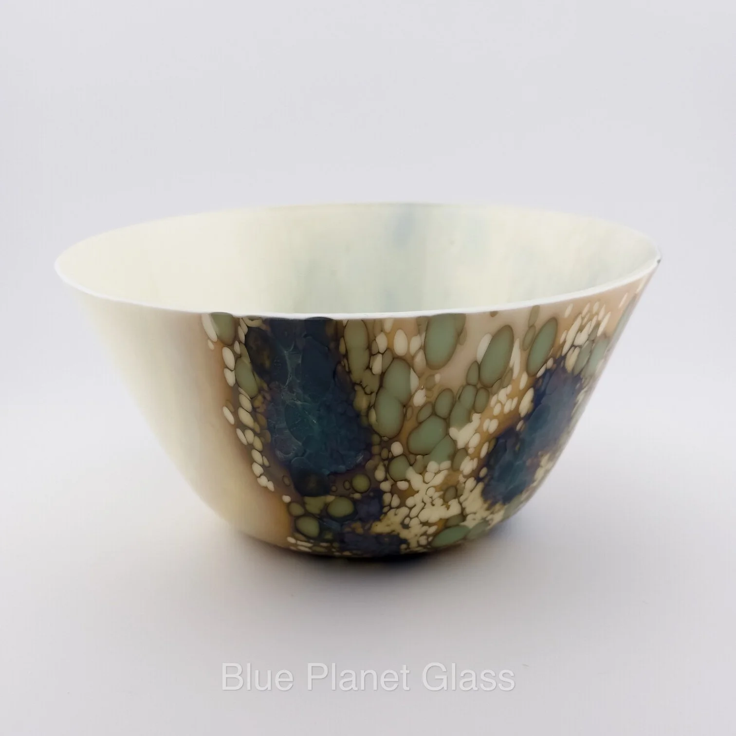 Bend Oregon 6.5” Kiln Fired Glass Bowl
