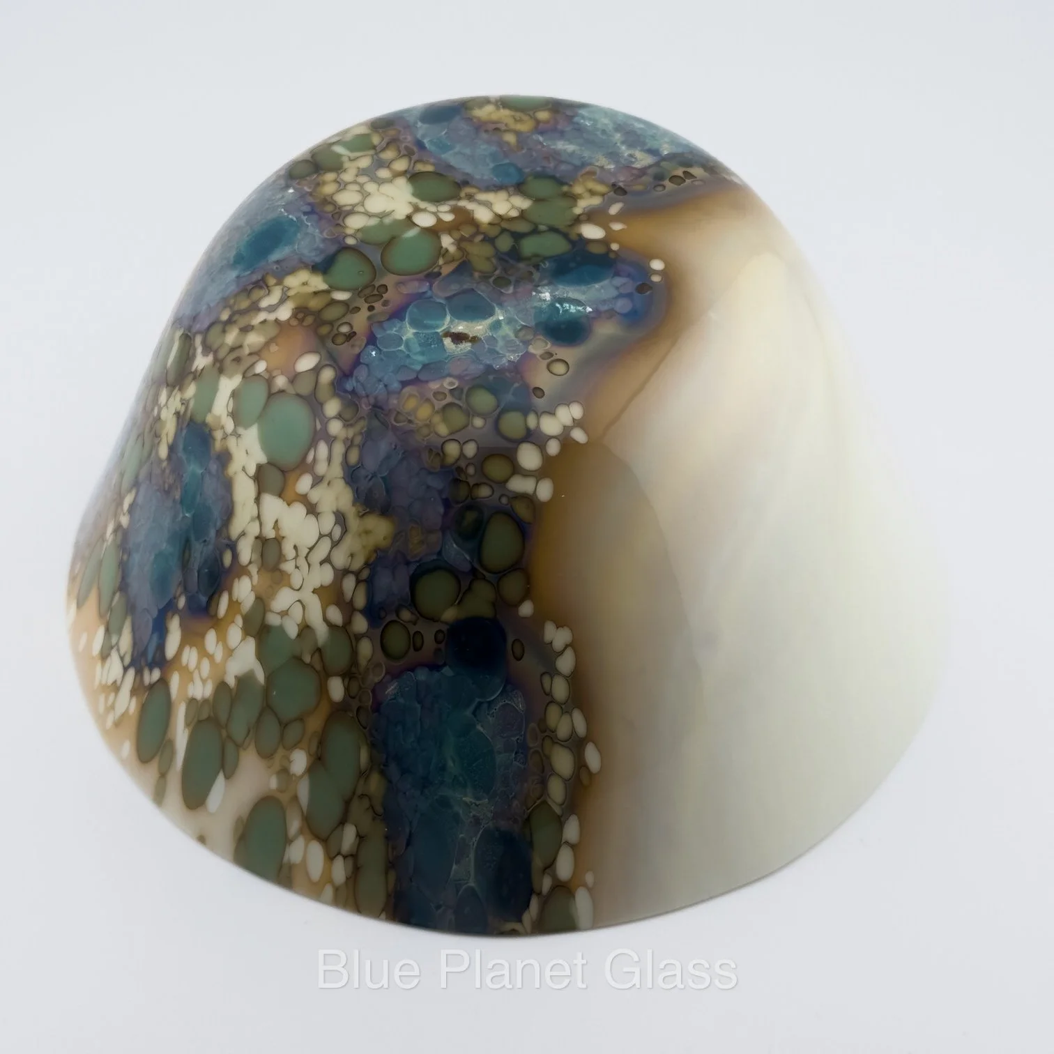 Bend Oregon 6.5” Kiln Fired Glass Bowl