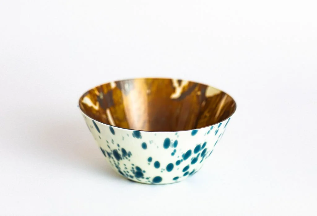 Otter Rock 6.5” Kiln Fired Glass Bowl