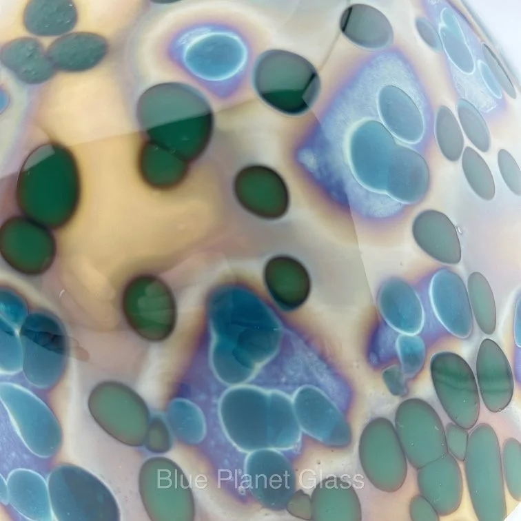 Winchester Barnacles 6.5” Kiln Fired Glass Bowl