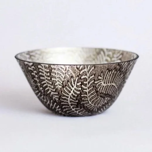 Depot Bay 6.5” Kiln Fired Glass Bowl