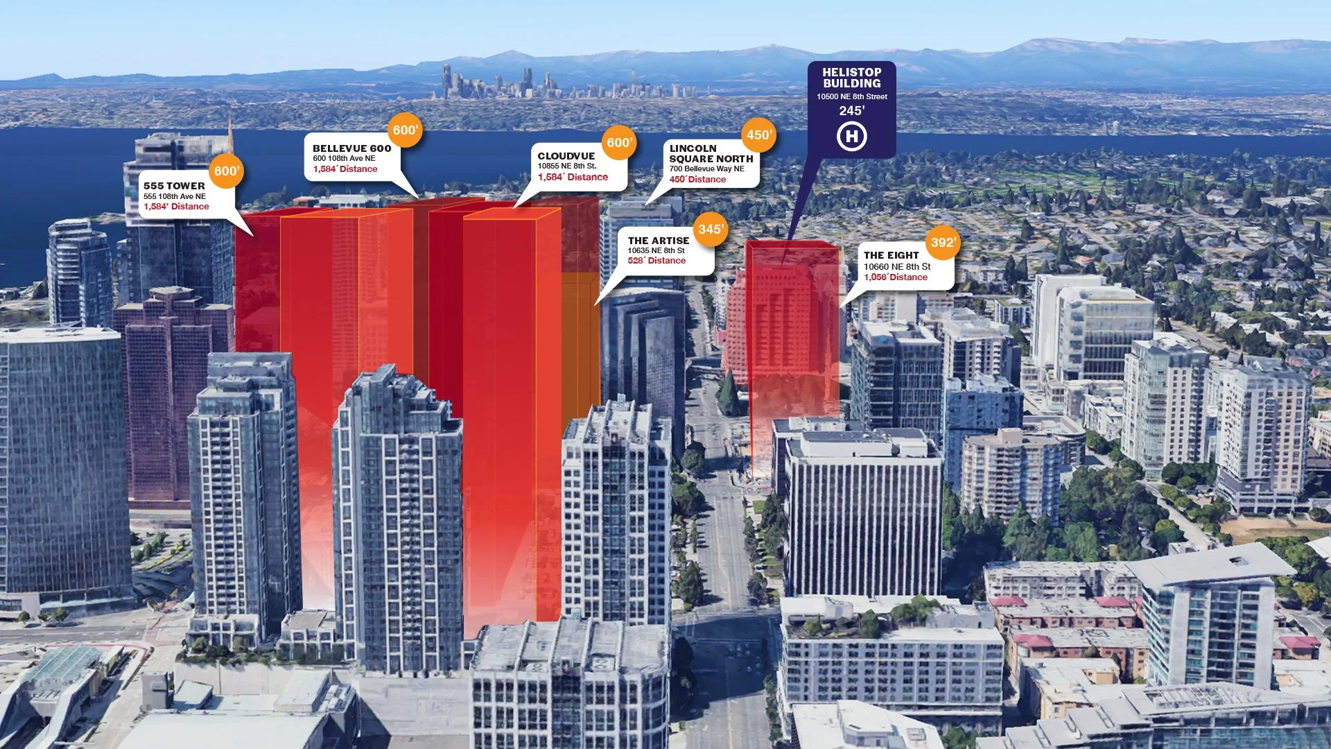 Infographics and chart graphic design for business reports and presentations