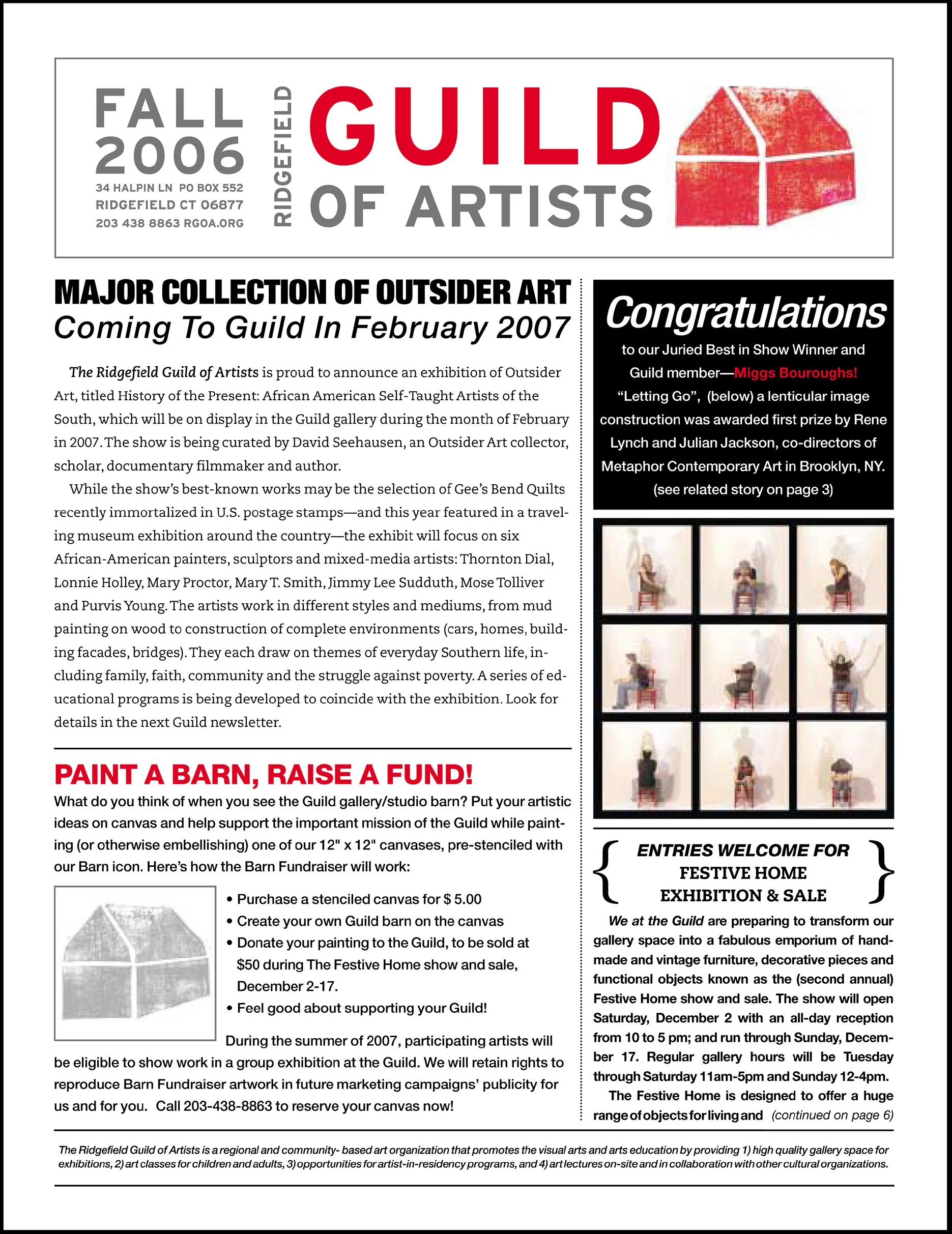 newsletter graphic design for non-profit