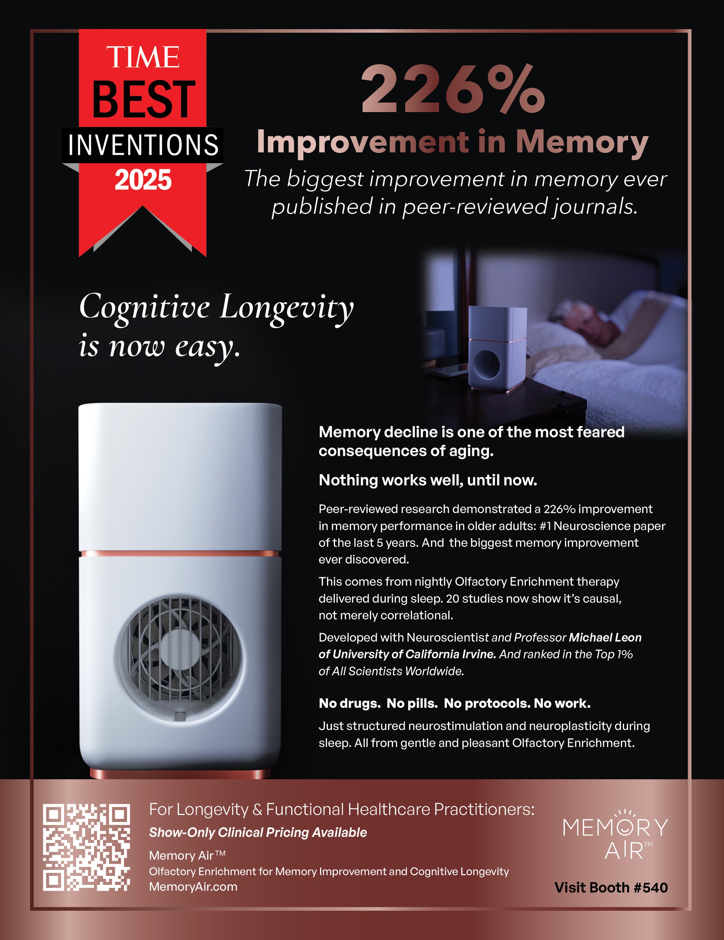 graphic design advertisement for trade magazine