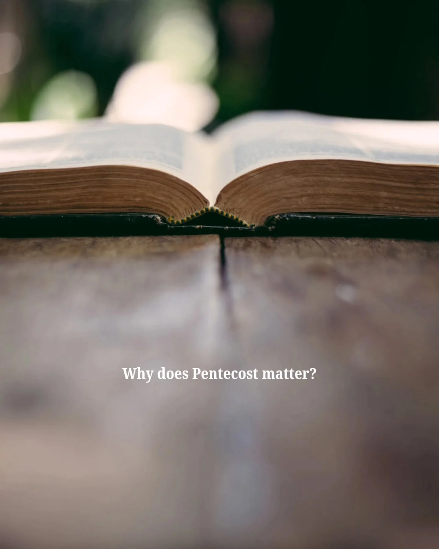 Why does Pentecost matter?

Because Pentecost was not merely an emotional moment &mdash; it marked the public unveiling of the Gospel through Spirit-empowered believers.

Pentecost reminds us:
* The believer is not powerless
* The Gospel is not hidde