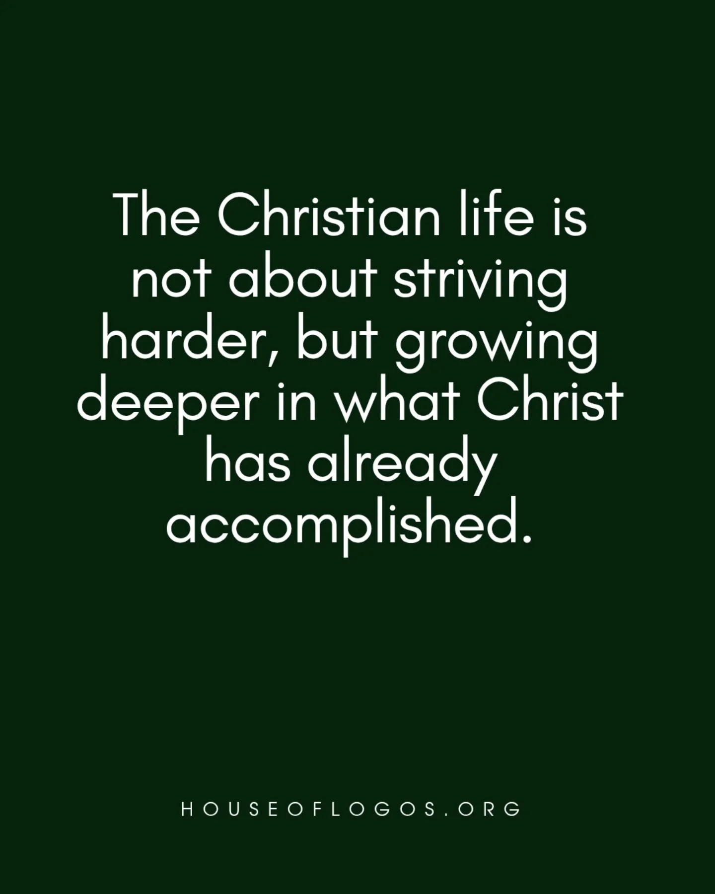 #HouseOfLogos #DeepeningFaith #GospelTruth