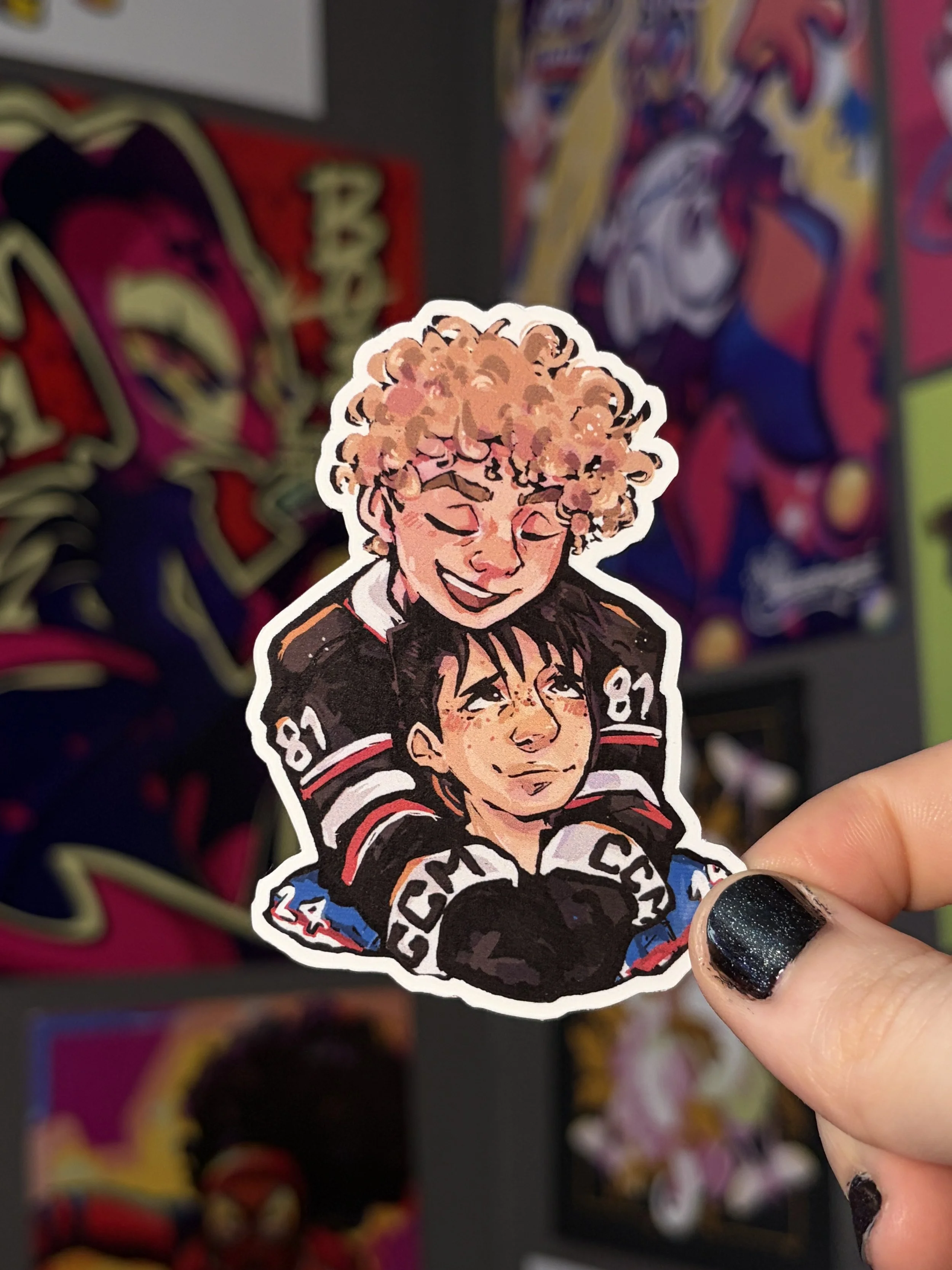 Heated Rivalry Sticker