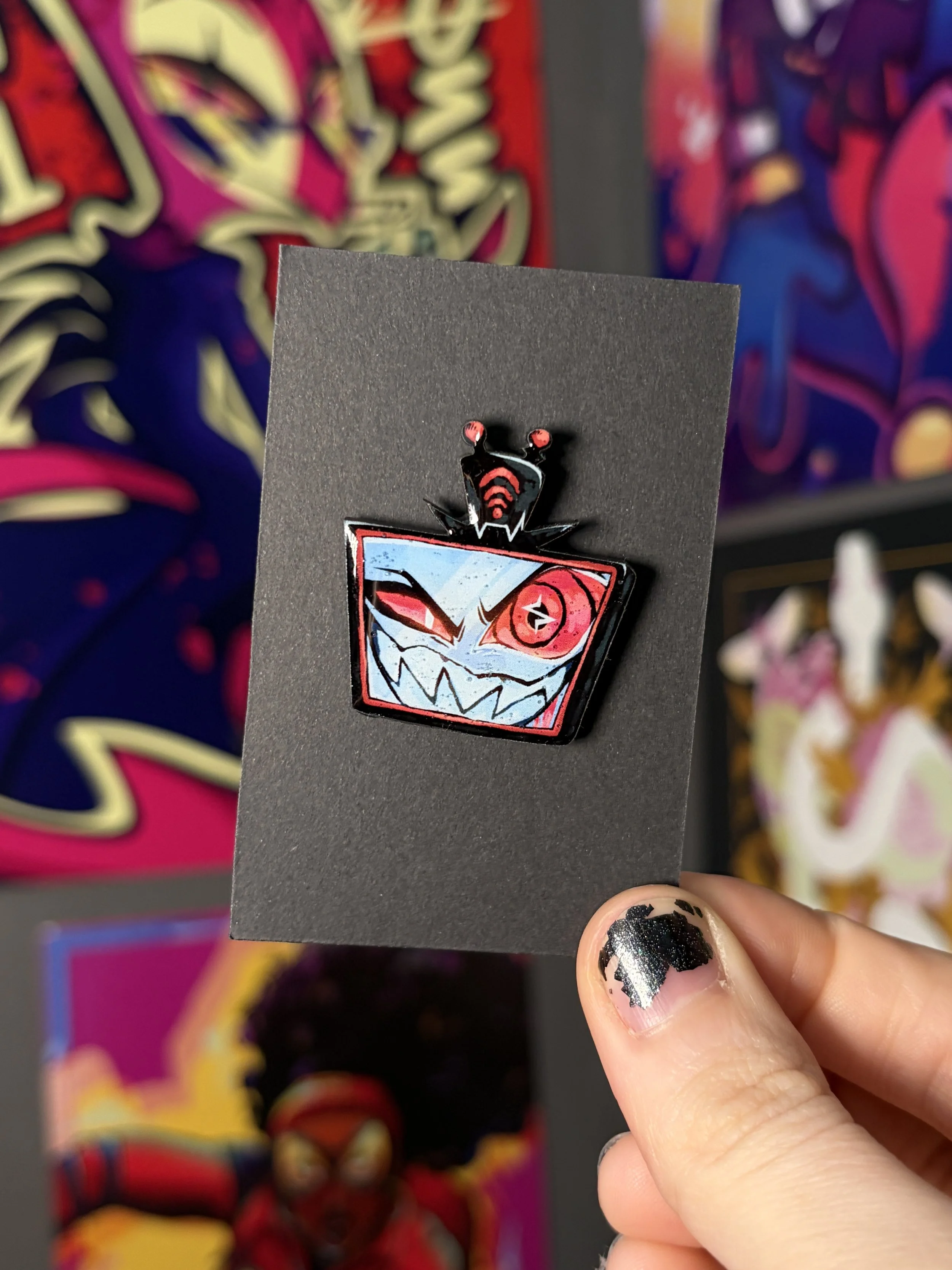 Angry Vox Pin