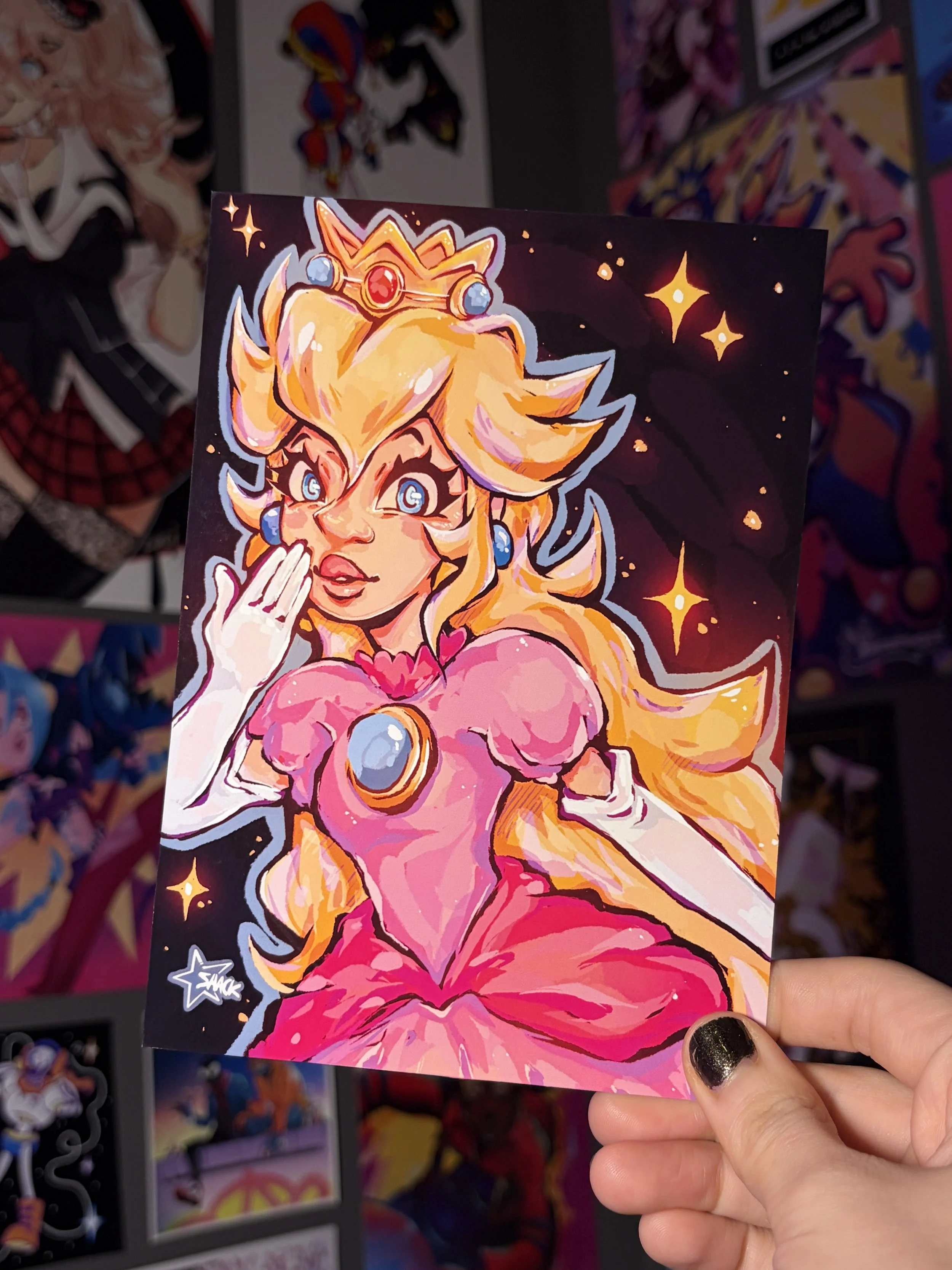 Princess Peach Print