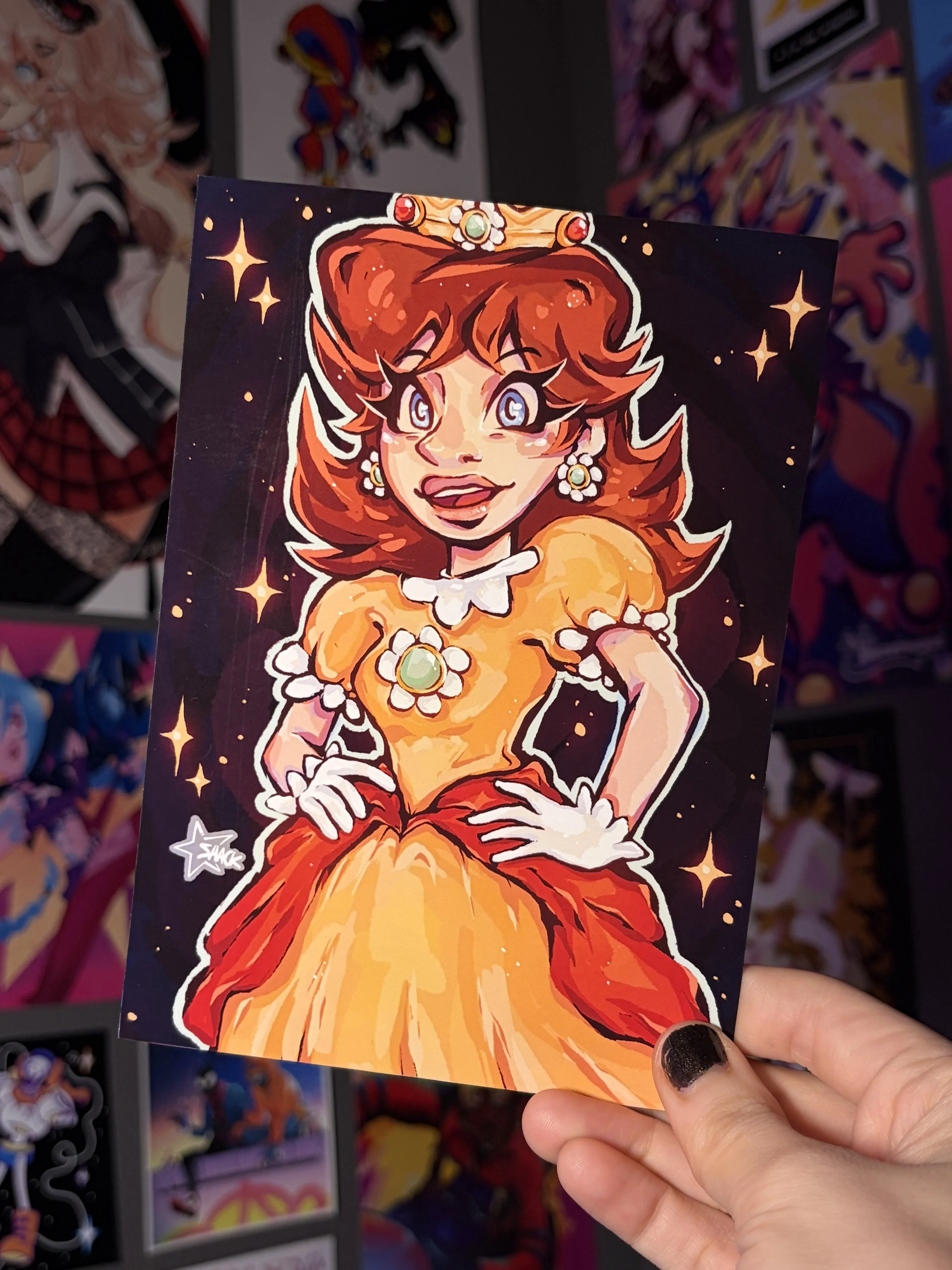 Princess Daisy Print