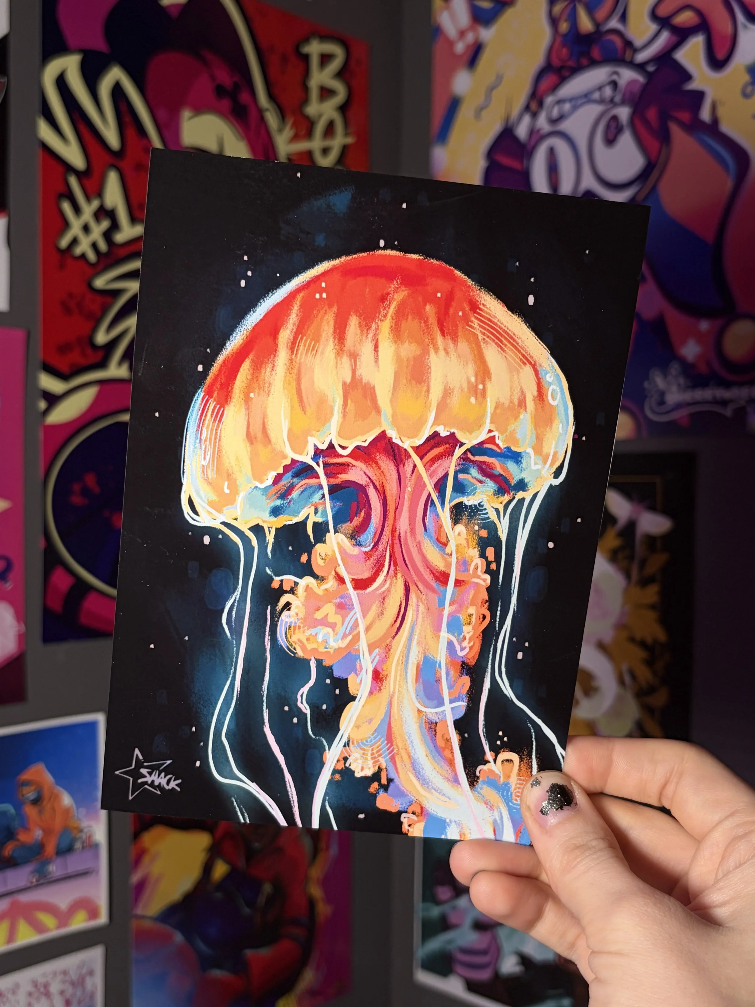Jellyfish Print