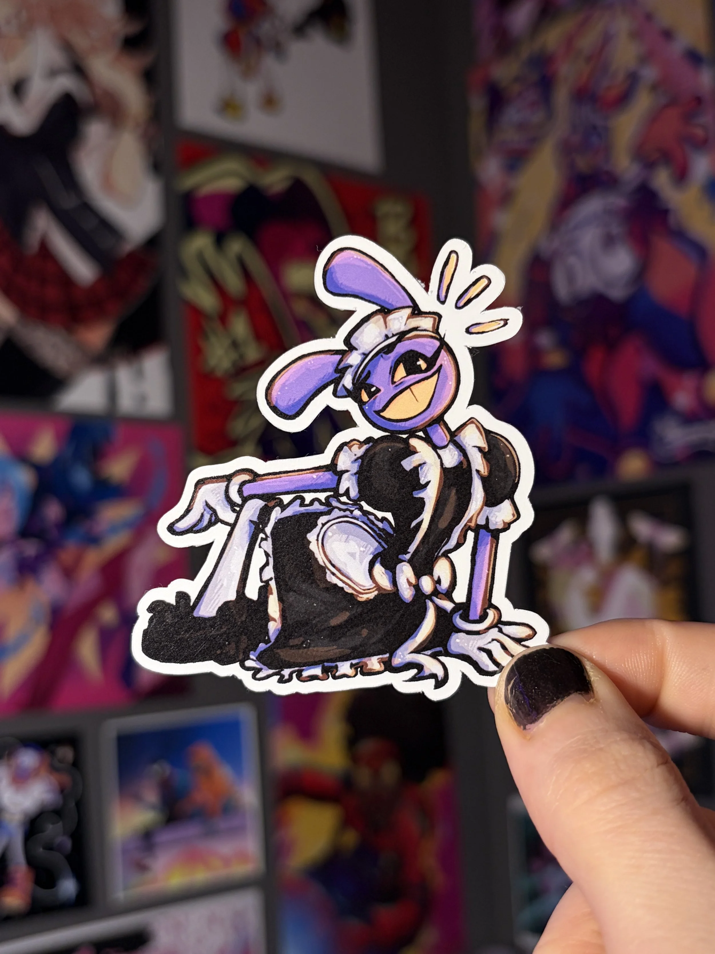 Maid Jax Sticker