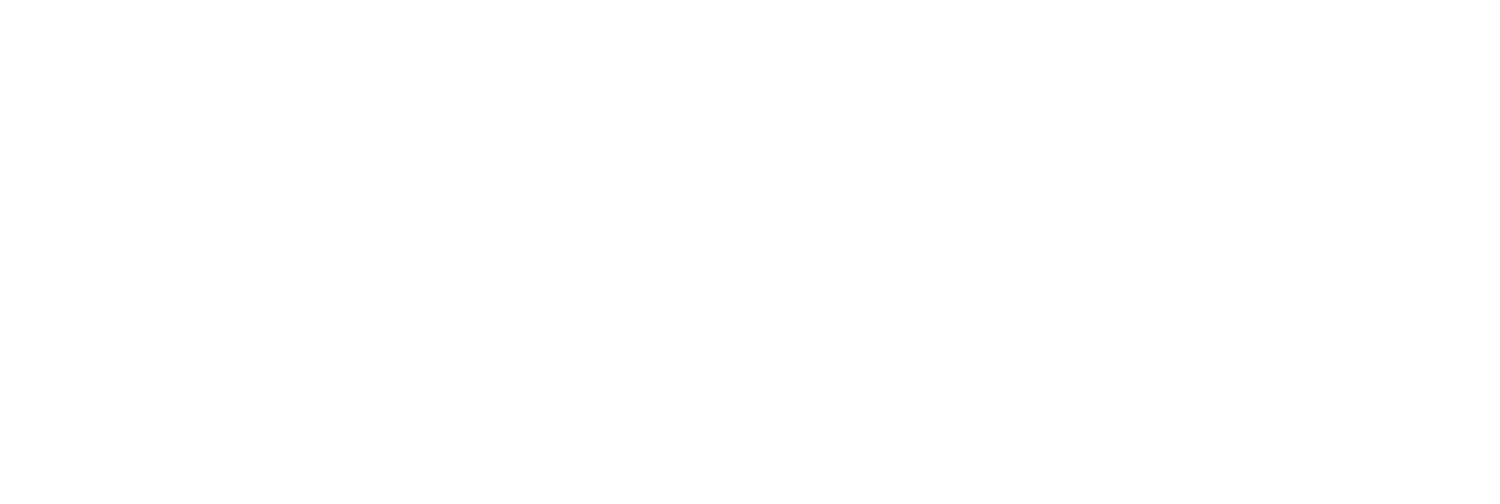 Stylized white wave design on a black background.