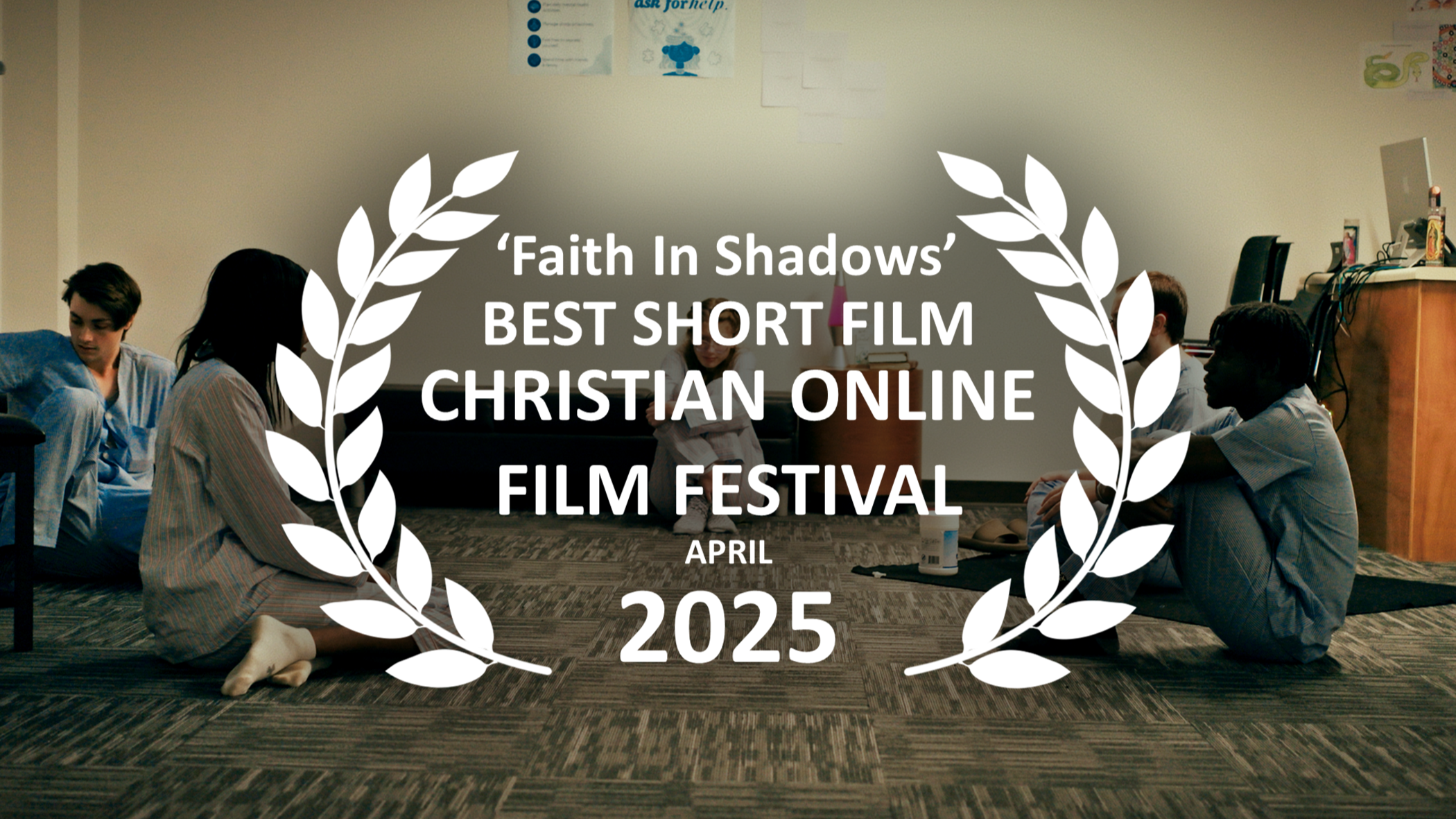 Faith in Shadows "Best Short Film" Award at the Christian Online Film Festival 2025