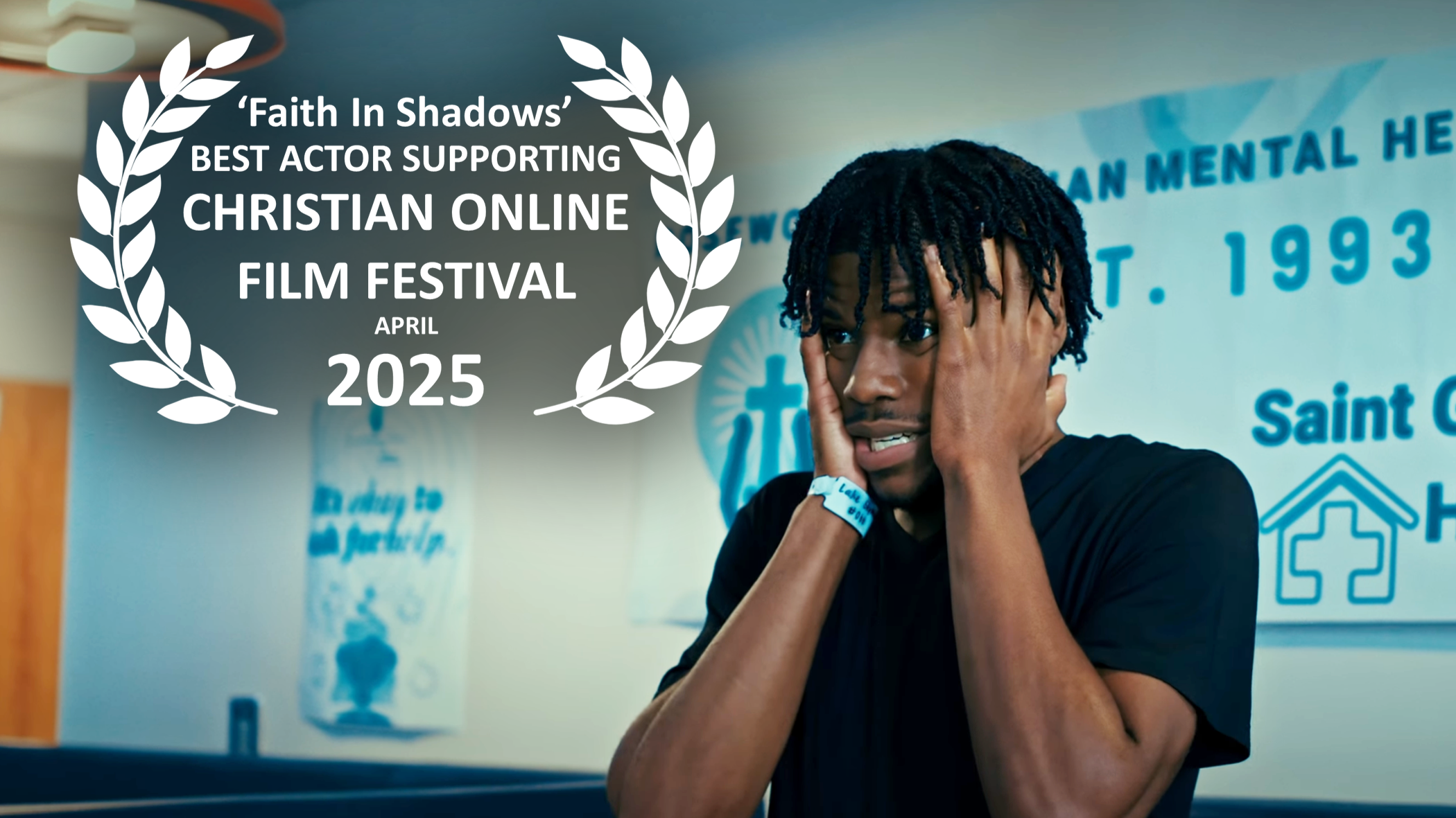 Marquise Jenkins won the "Best Actor Supporting" Award for his role as "Lake" in Faith in Shadows at the Christian Online Film Festival 2025