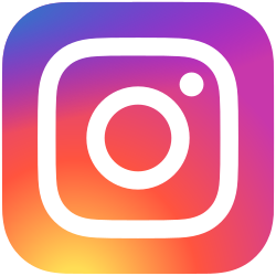 Logo d'Instagram avec dégradé de couleurs