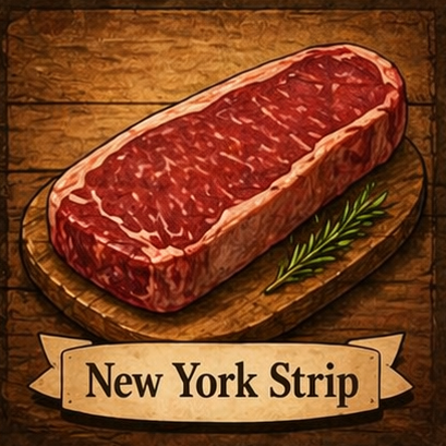 Grass-Fed New York Strip 16 oz (Pre-Order)