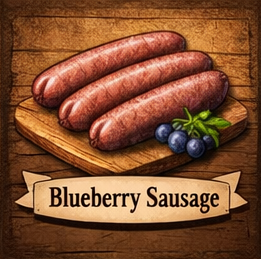 Blueberry Pork Sausage