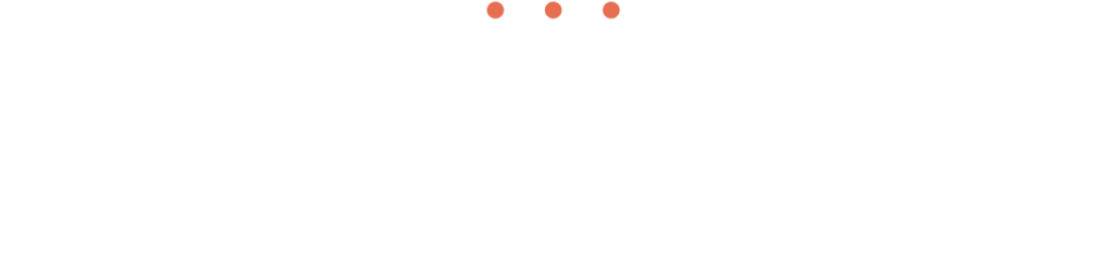 Logo for The Farm at Okefenokee with text in white on a black background.