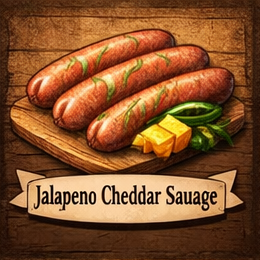 Jalepeno Cheddar Pork Sausage