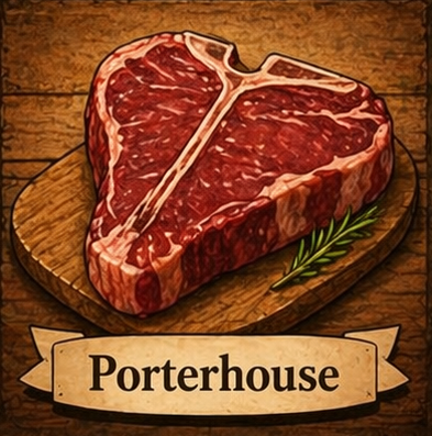 Grass-Fed Porterhouse 20 oz (Pre-Order)