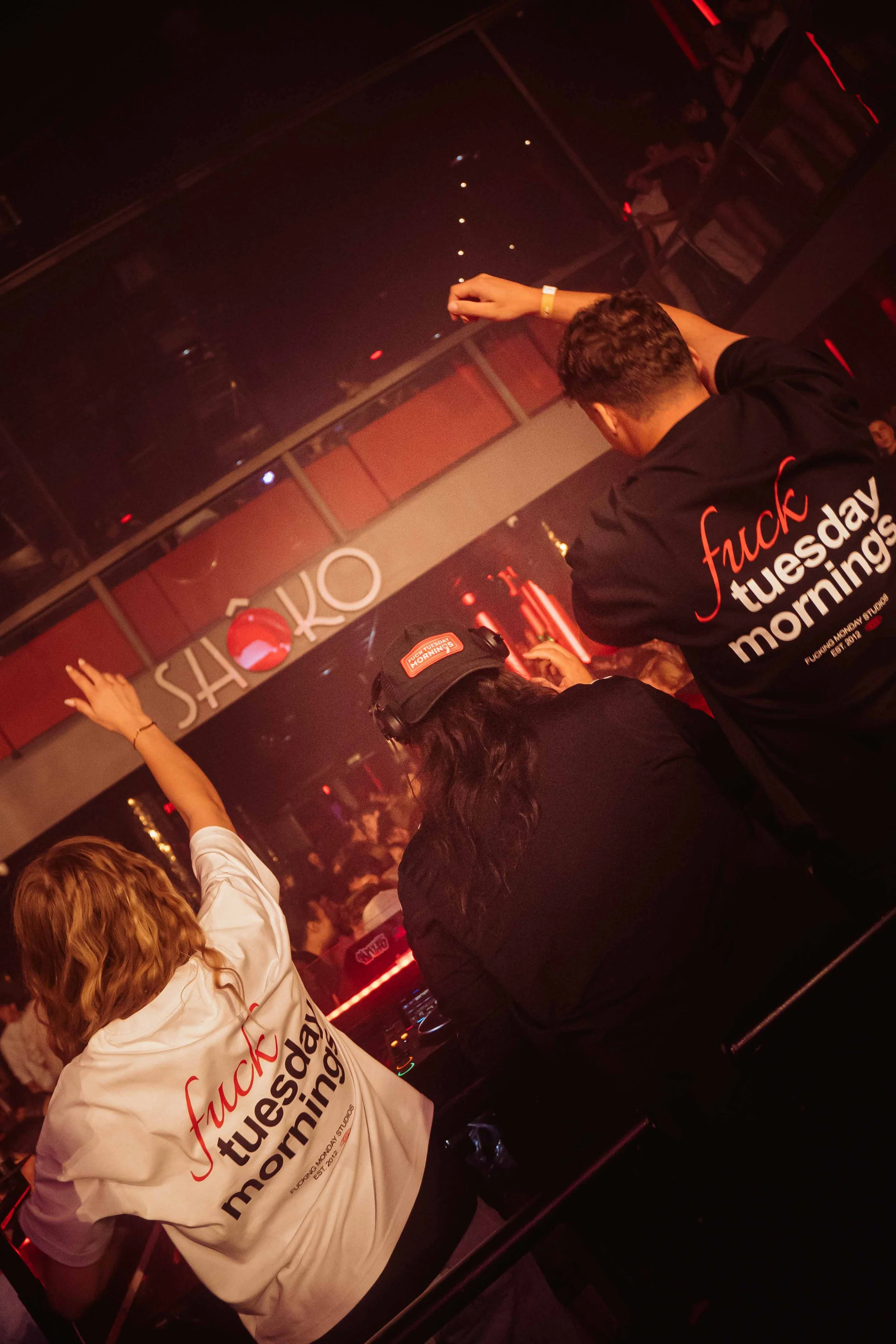 Fucking Monday party night in Madrid