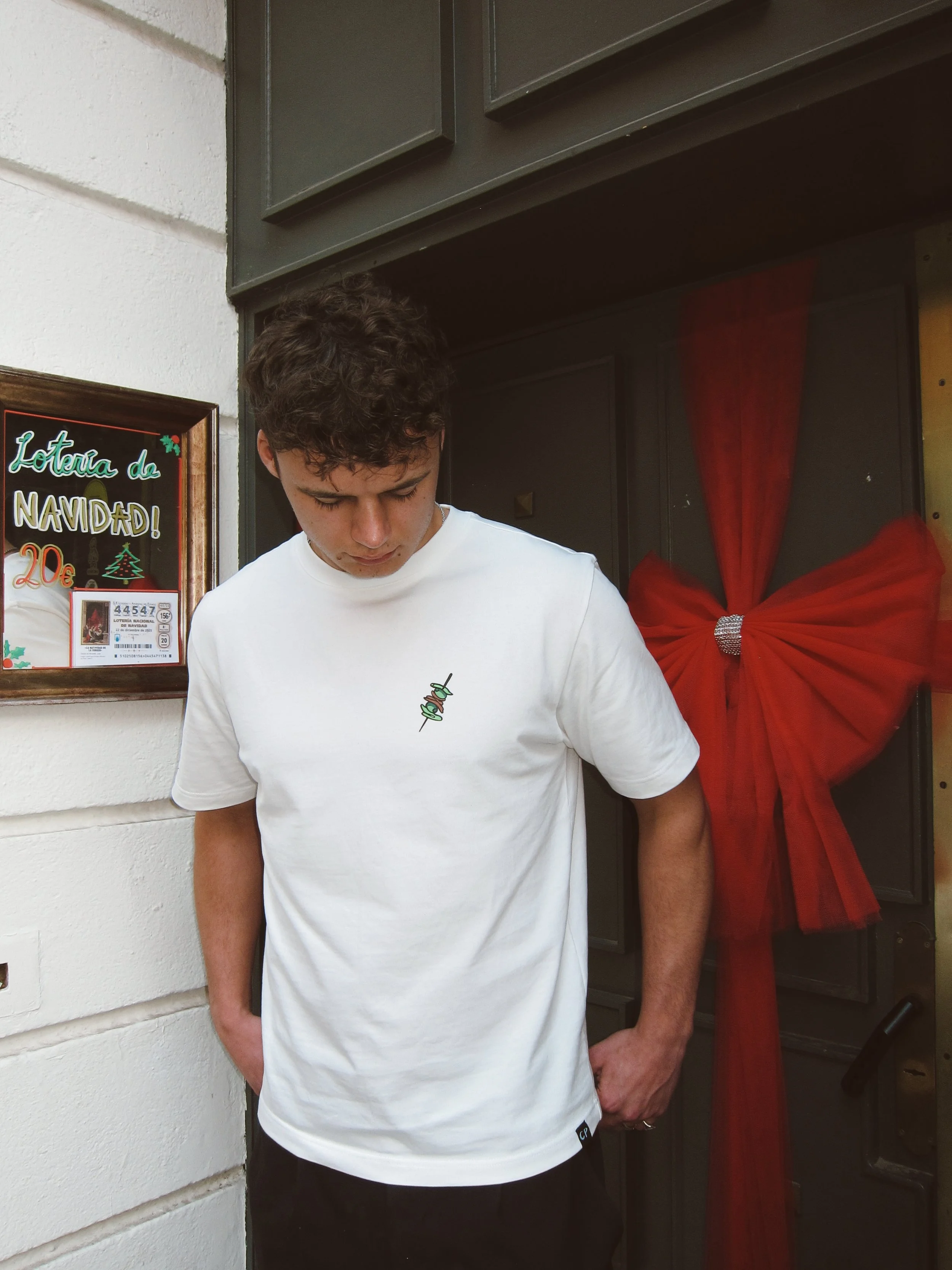 Chez Pepito x Atelierra t-shirt front view