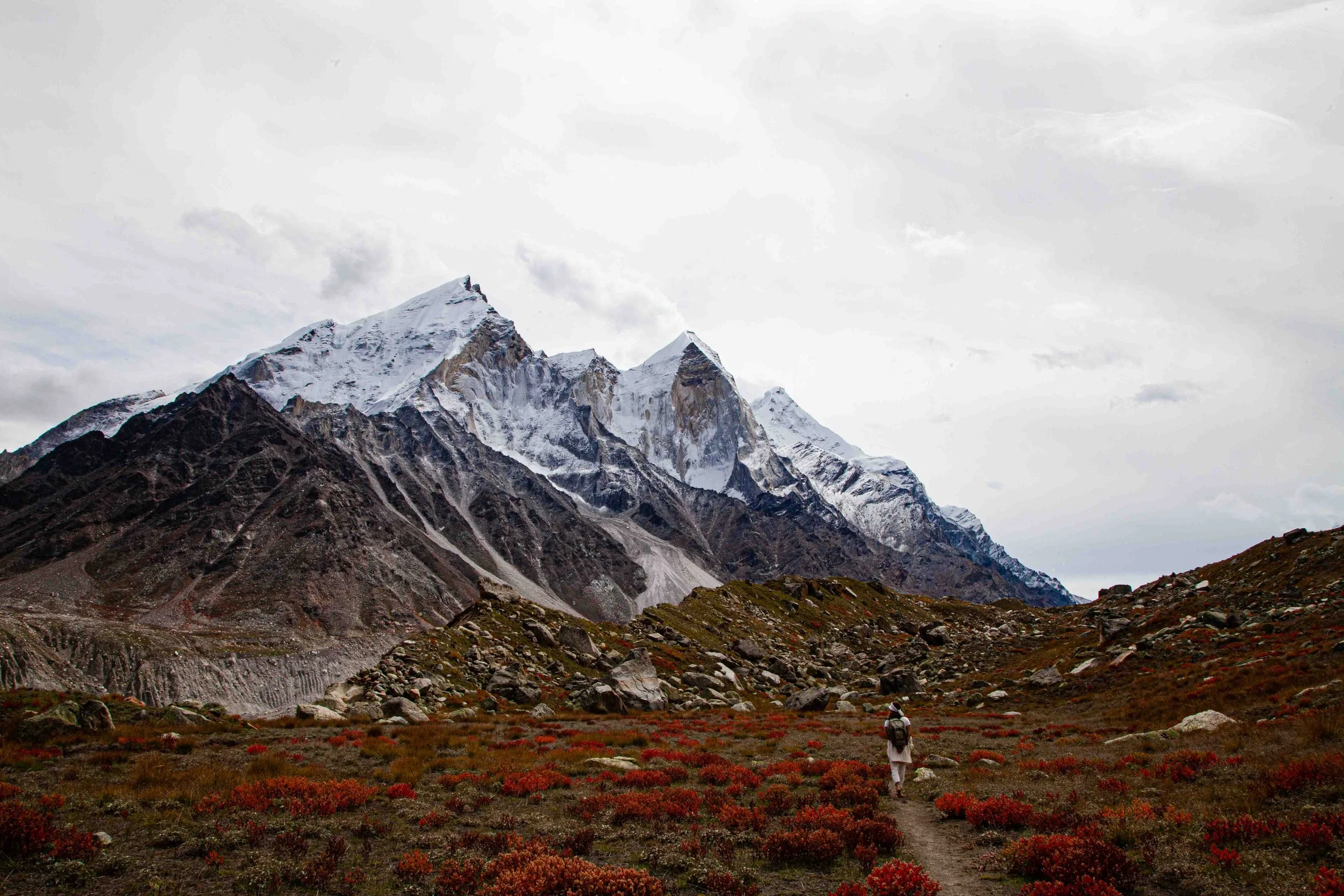 Himalayan mountain peak.