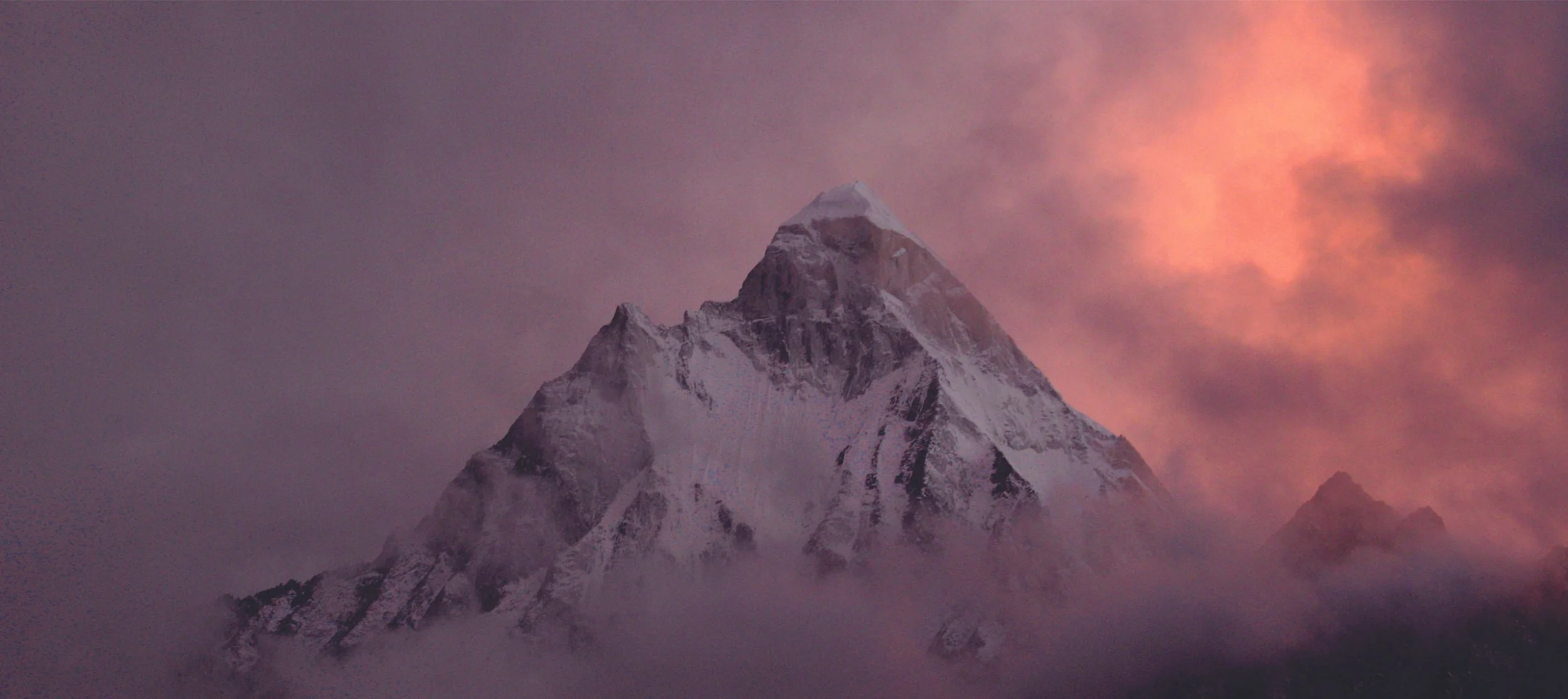 Himalayan mountain peak.