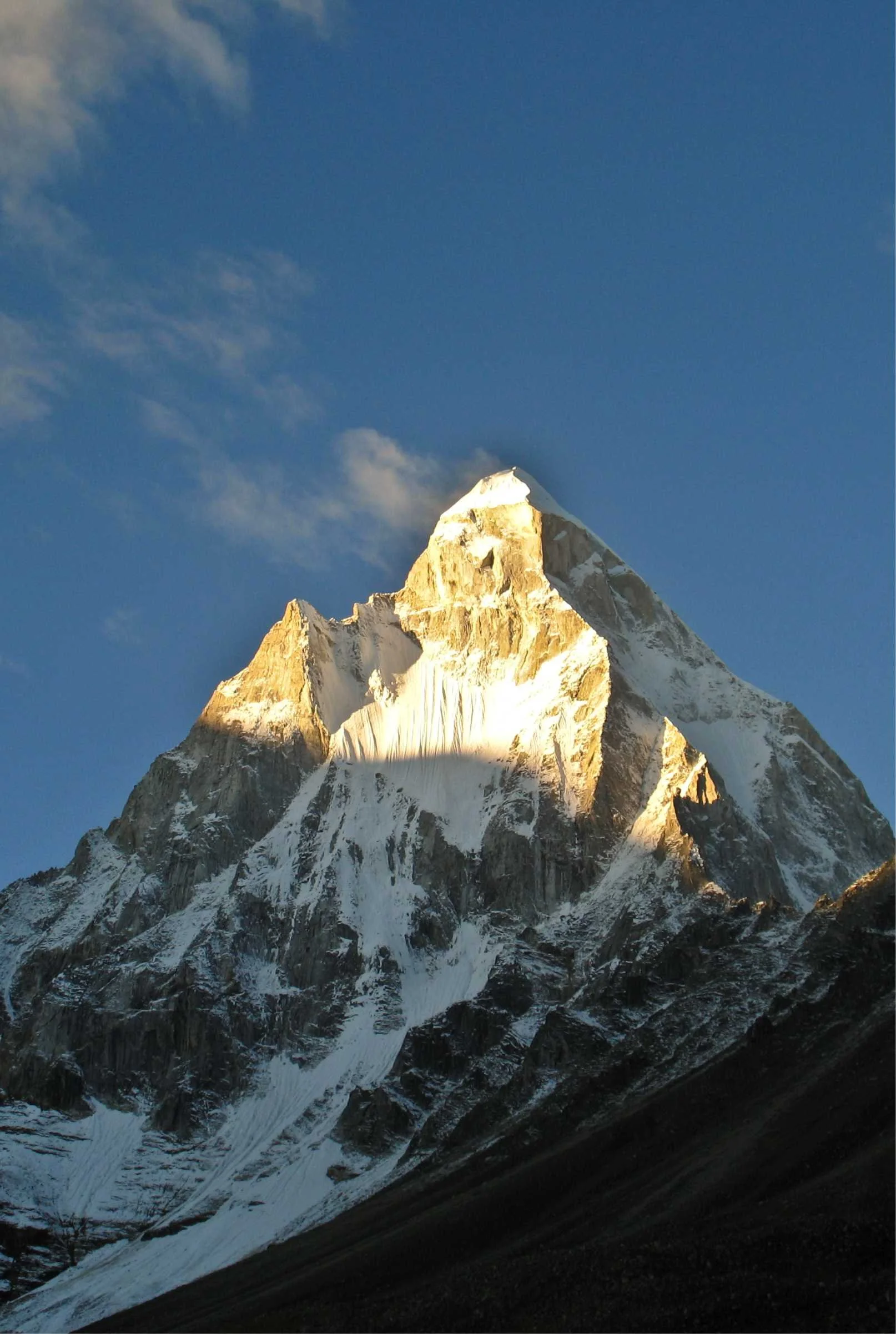 Himalayan mountain peak.