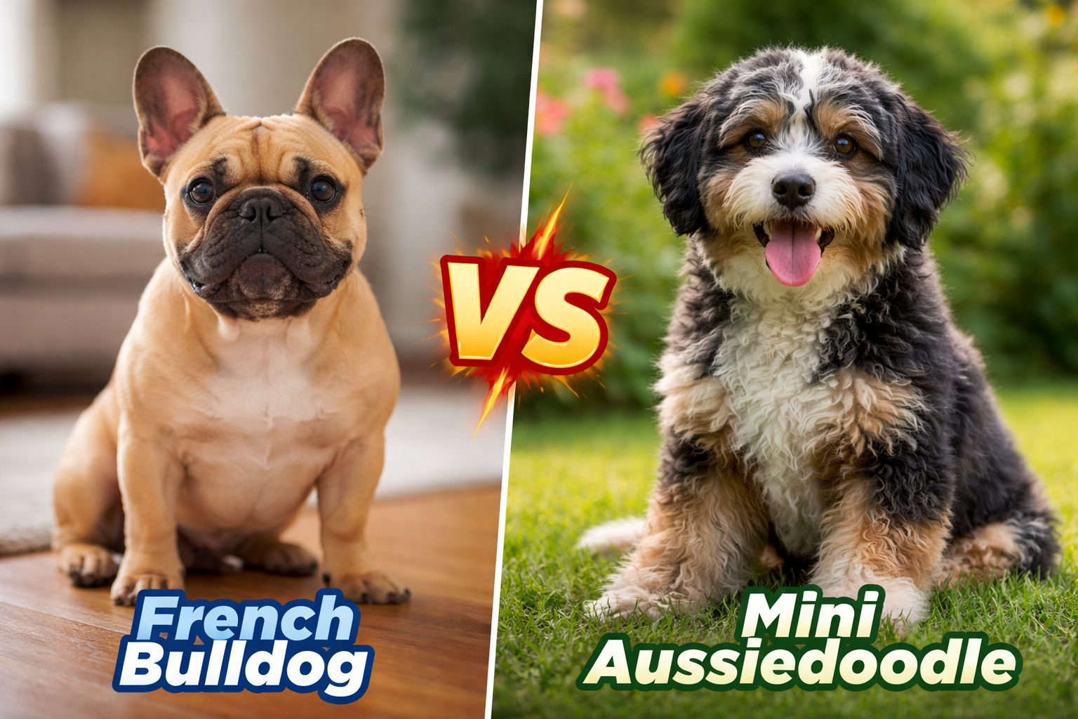 French Bulldog vs Mini Aussiedoodle &amp; Bernedoodle: Which Family Dog Is Better for Your Home in 2026?