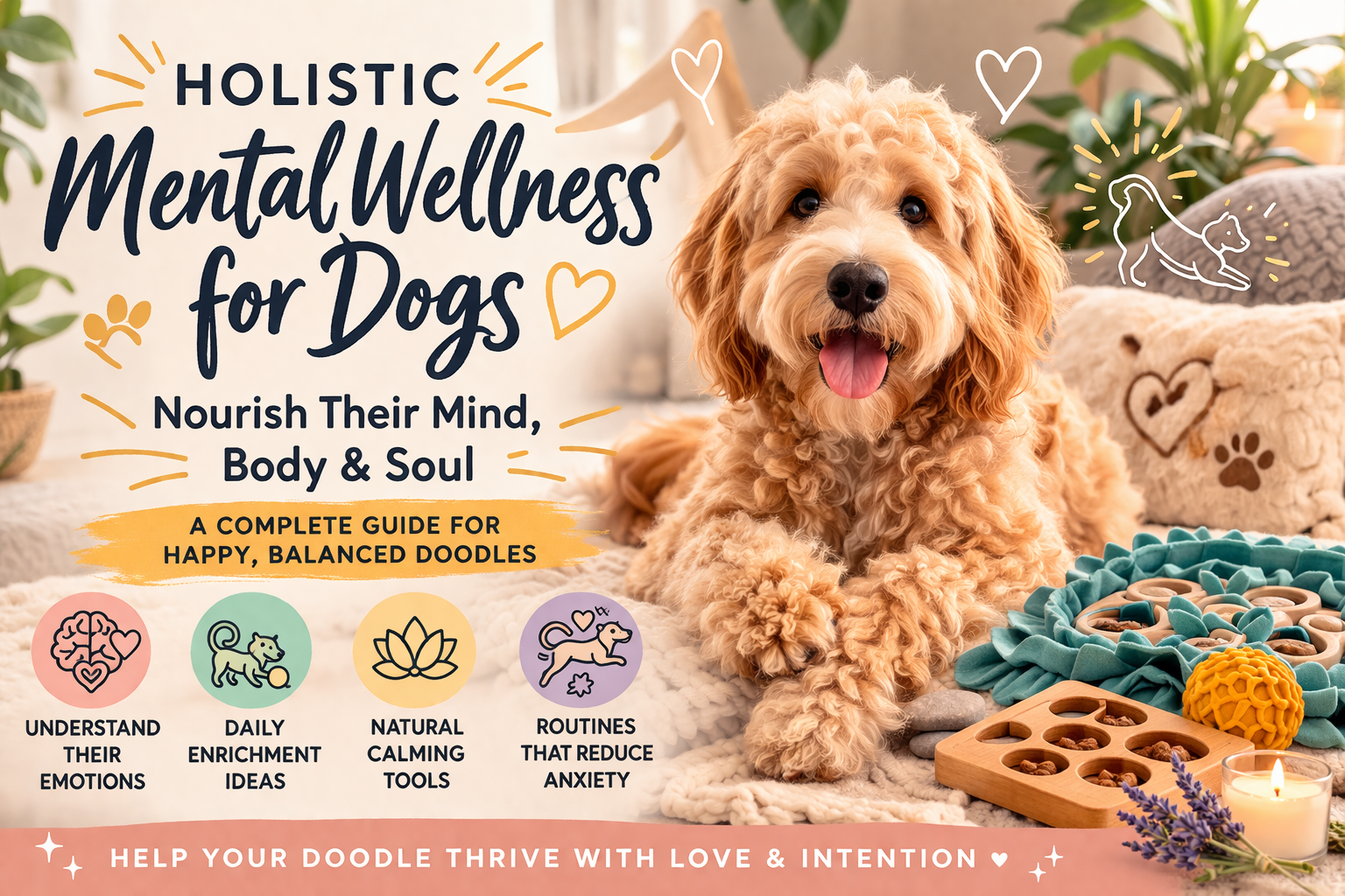 🐶✨ Holistic Mental Wellness for Dogs: Helping Your Pup Thrive in Mind, Body, and Spirit