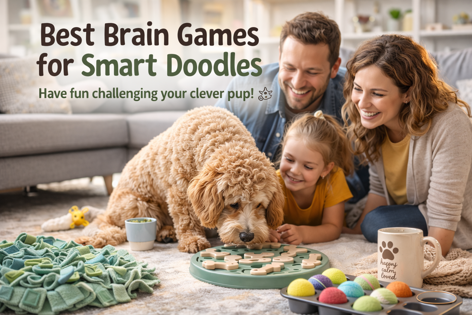 🧠🐶 Best Brain Games for Smart Doodles: Fun Ways to Challenge Your Clever Pup