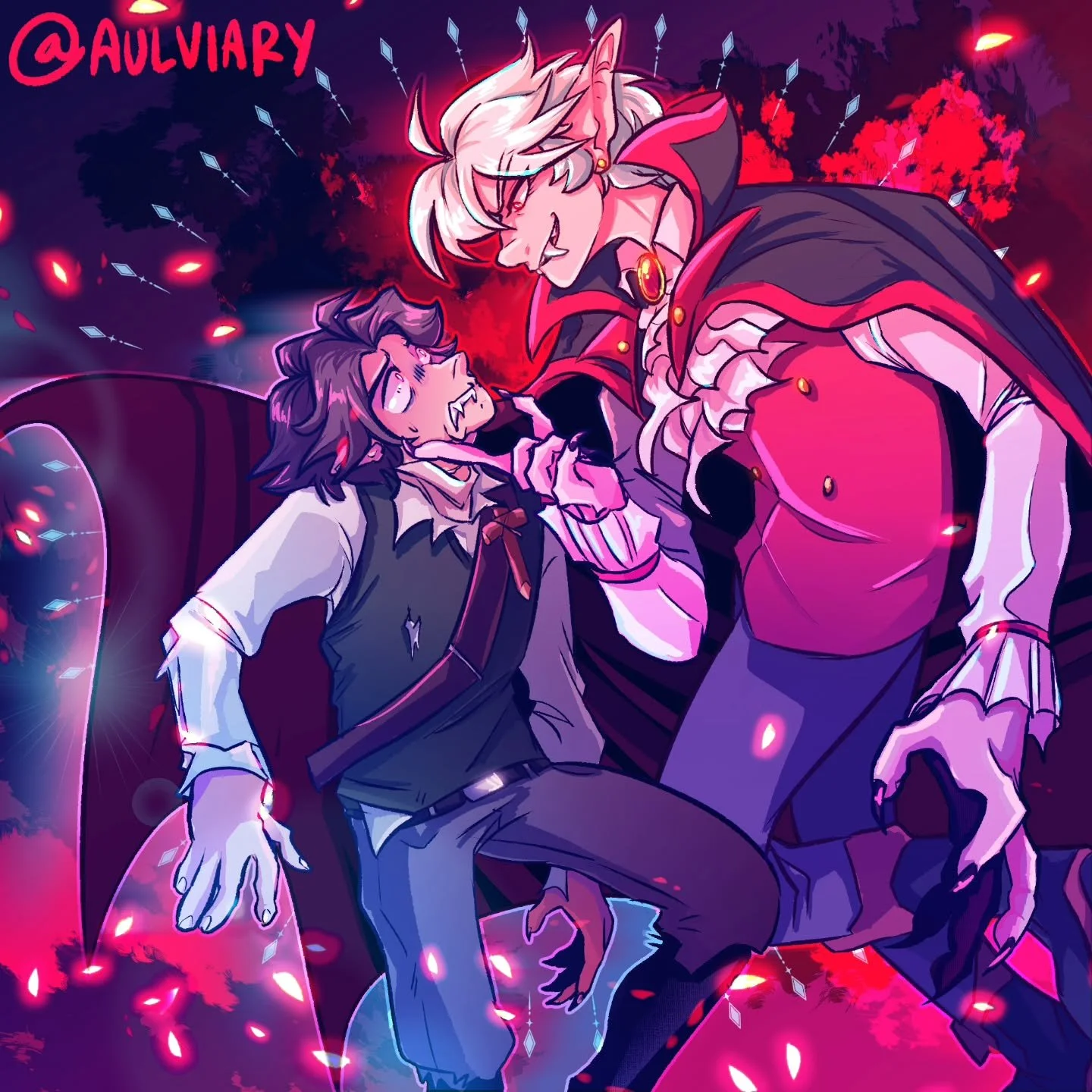 Something up with the "Hunter" and the Vampire... Seems suspicious!

#vampiressmp #vampiressmpfanart #smajor1995 #avidmc #vampiressmpfanart