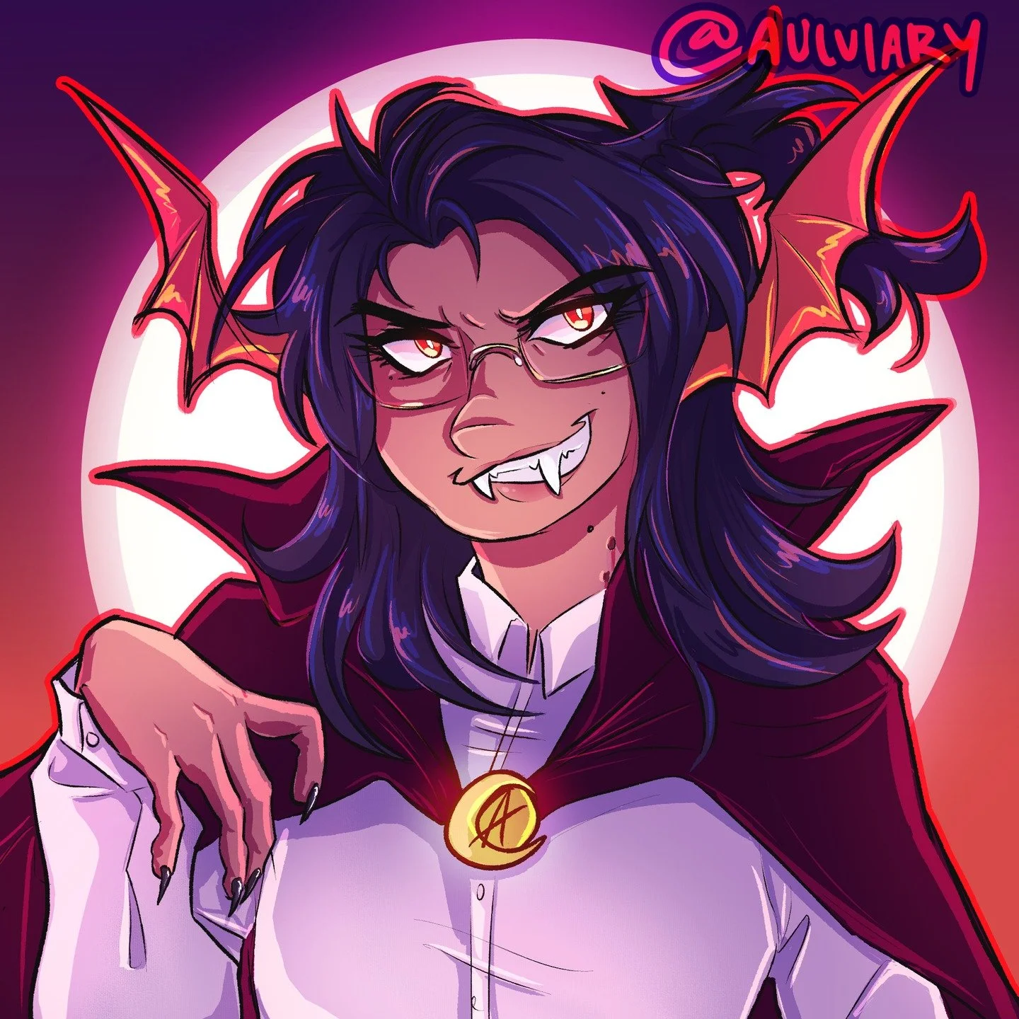 its spooky time babeyyy
Decided to redo an icon back in 2021! It was such a transitional year going from drawing on the IPad to computer lol
Been also into Vampire SMP lately, so that awoken the spark of love for them again haha
