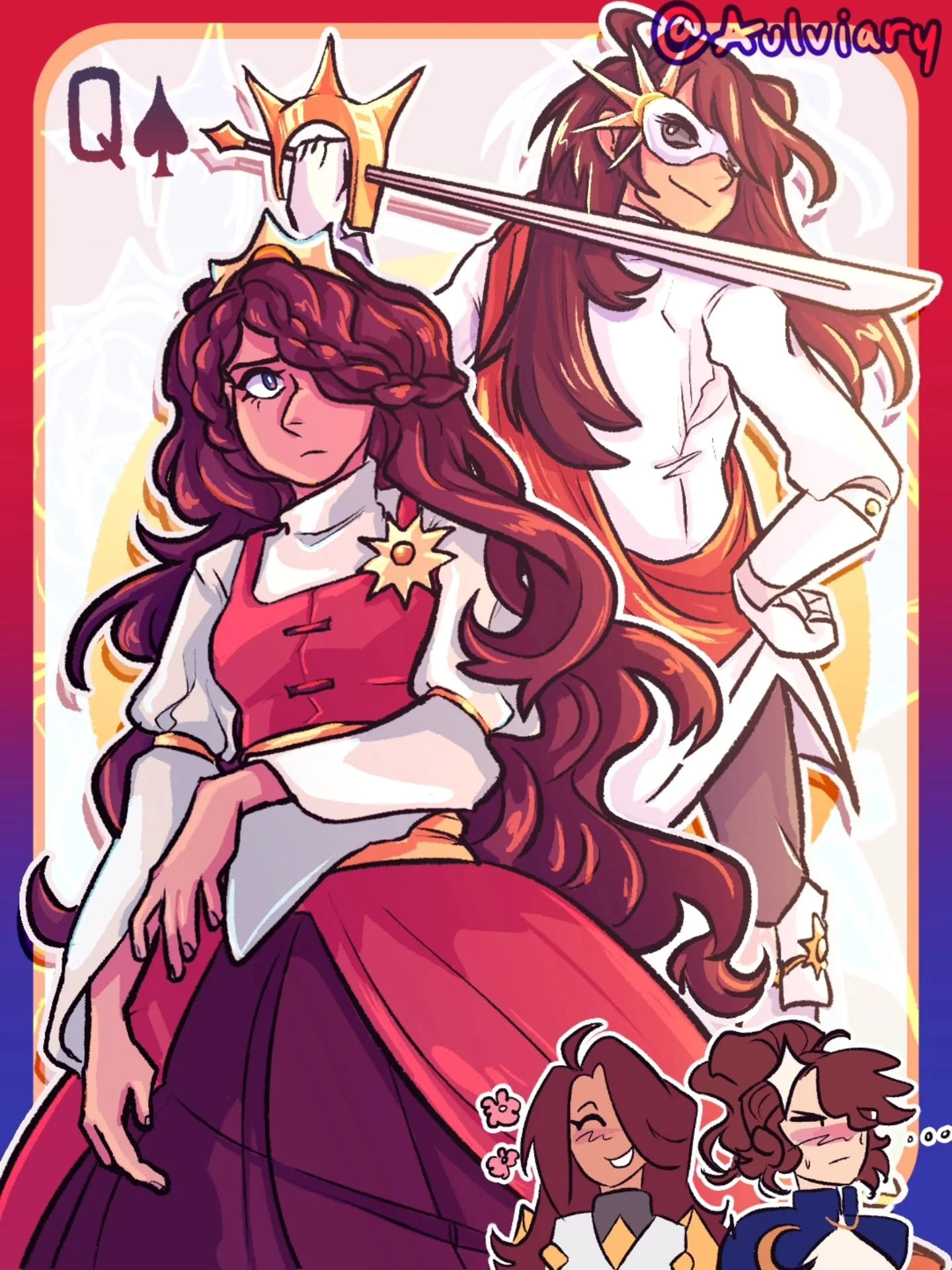 Itsa Cherri, Princess of Soluna!

I know tomorrow's the last day of Bannerfall, but I wanted to get at Least one more fanart! Barely know what the overall lore is due to watching streams on mute/not stickin to one pov- but hey! its a lotta fun! Gonna