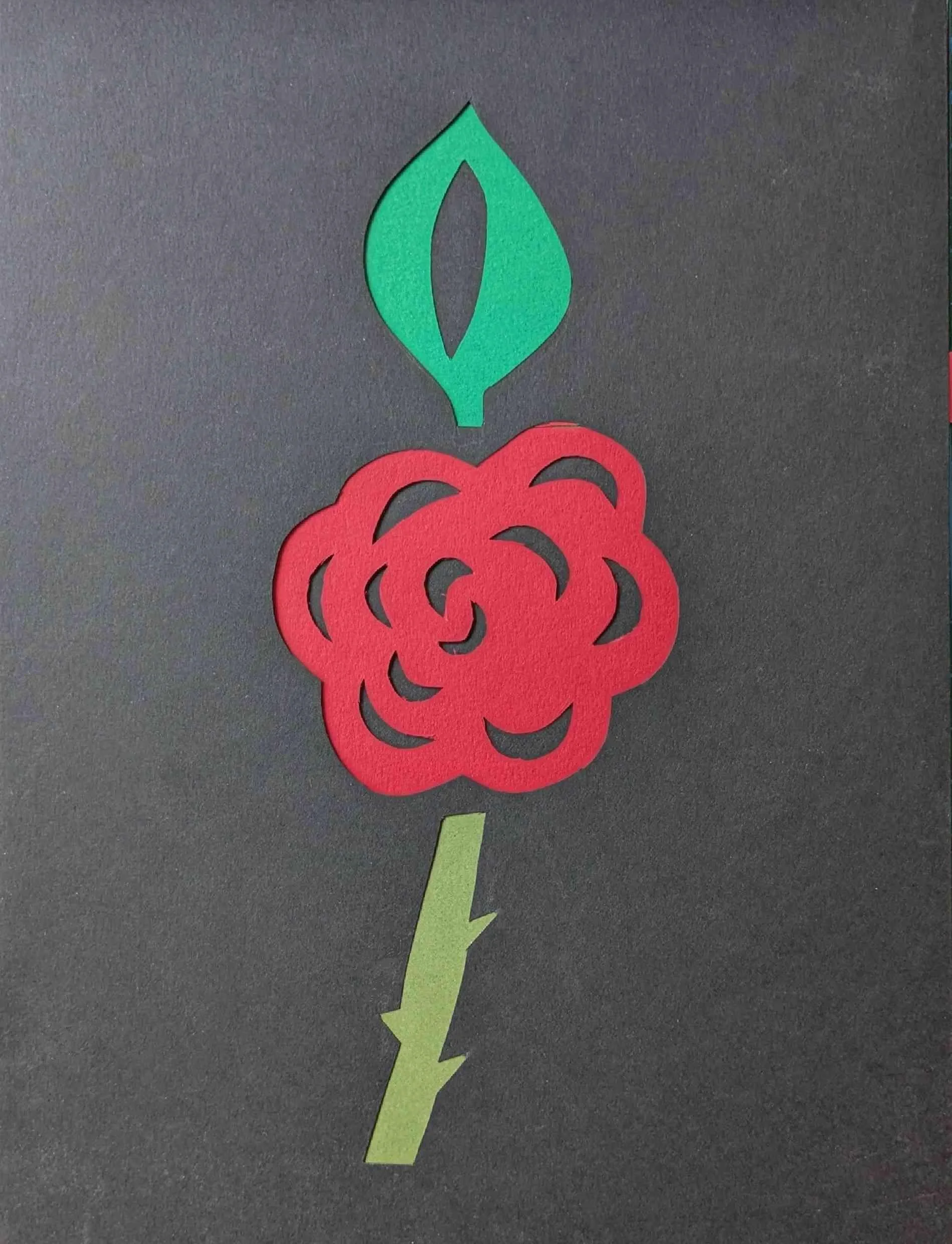 Damask by G Cooper. Paper. $150. 