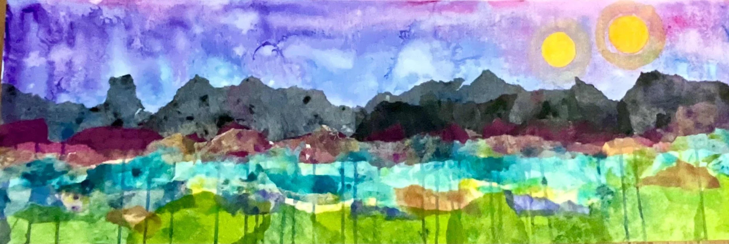 Wooden Ships by Karen Russell. Collage. $750.00
