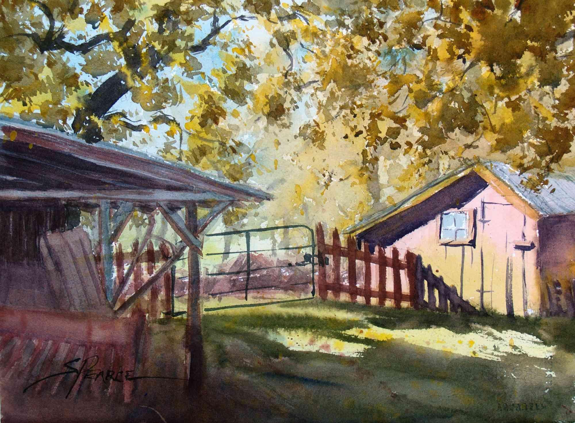 Sandra Pearce. Autumn Morning. Watercolor. $800.00.