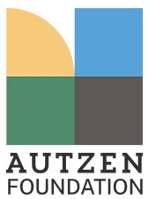 Autzen Foundation logo with four colored squares and the text 'AUTZEN FOUNDATION' below.