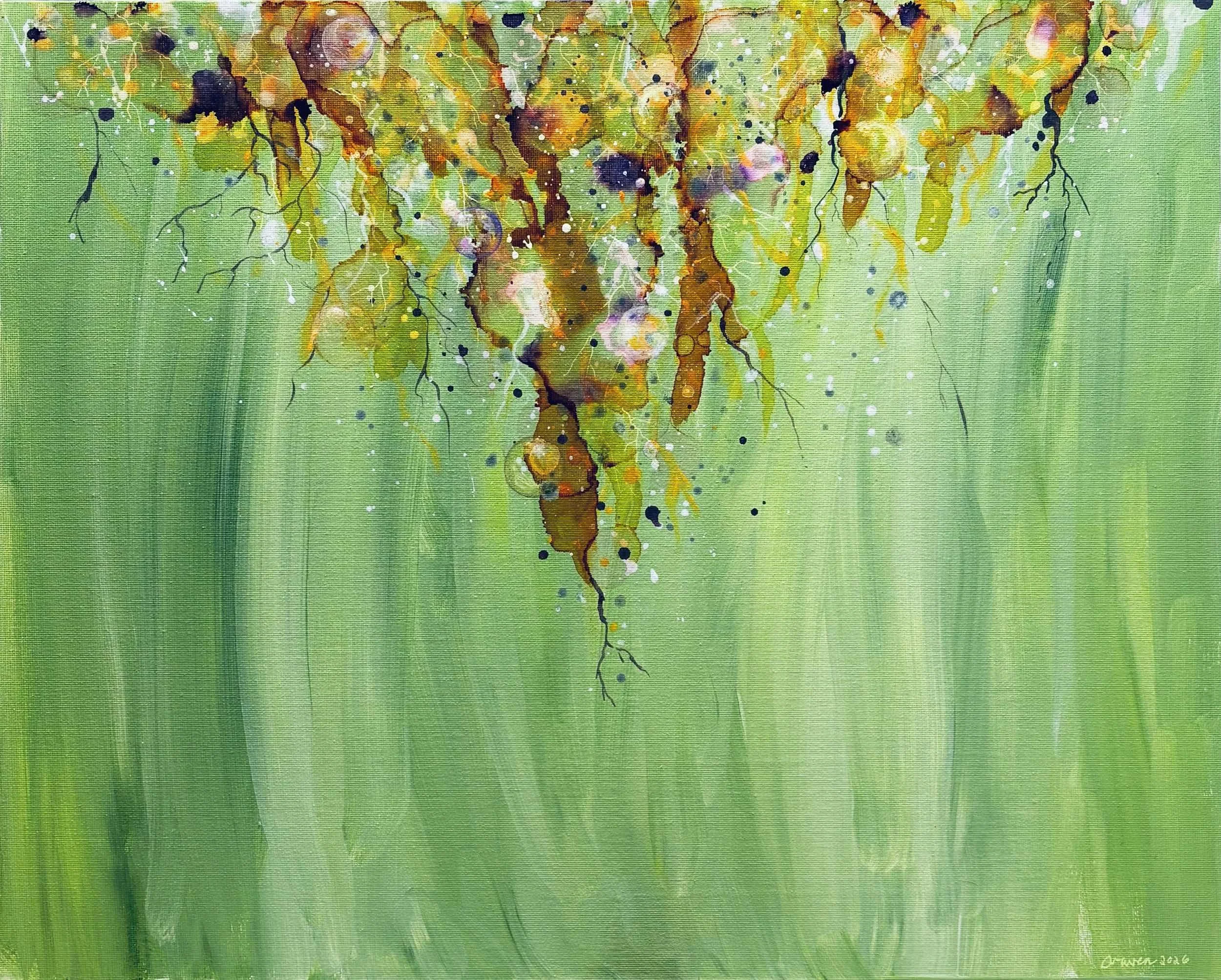 Holdfast by Arwen Edsall. Mixed Media. $375.00.