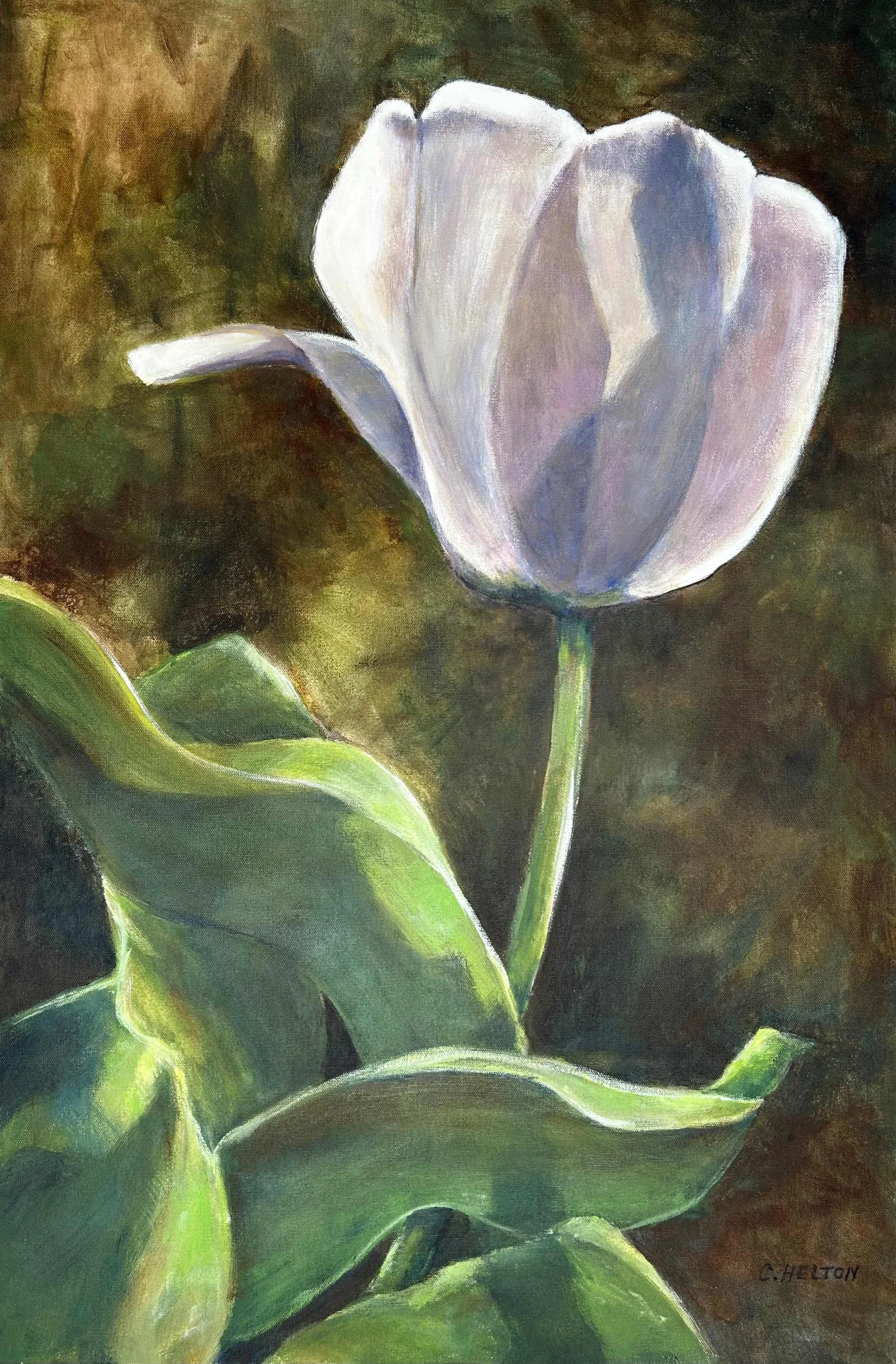 Enlightened by Christine Helton. Acrylic. $775.00