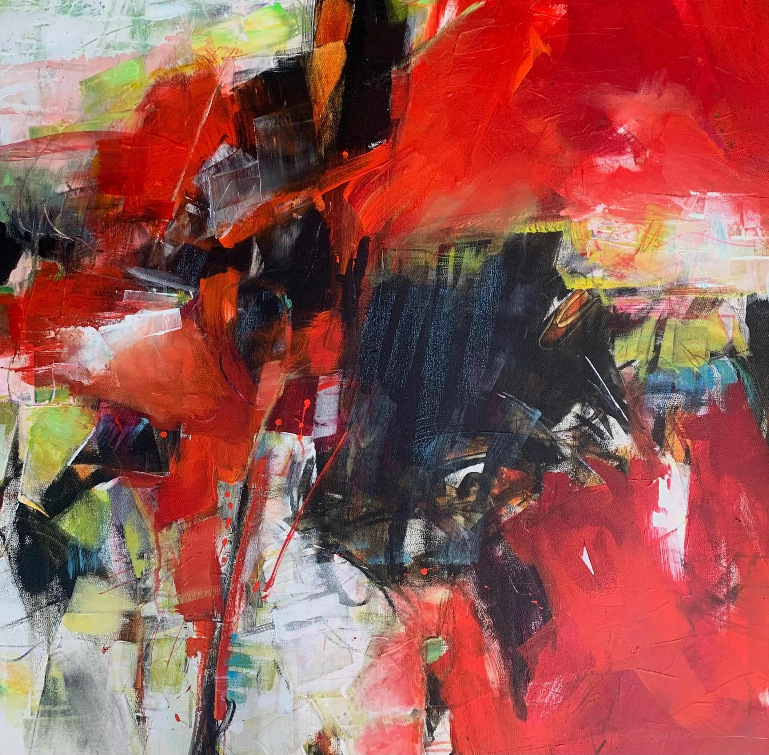 This Too Shall Pass by Kim Marcucci. Acrylic. $200.00.